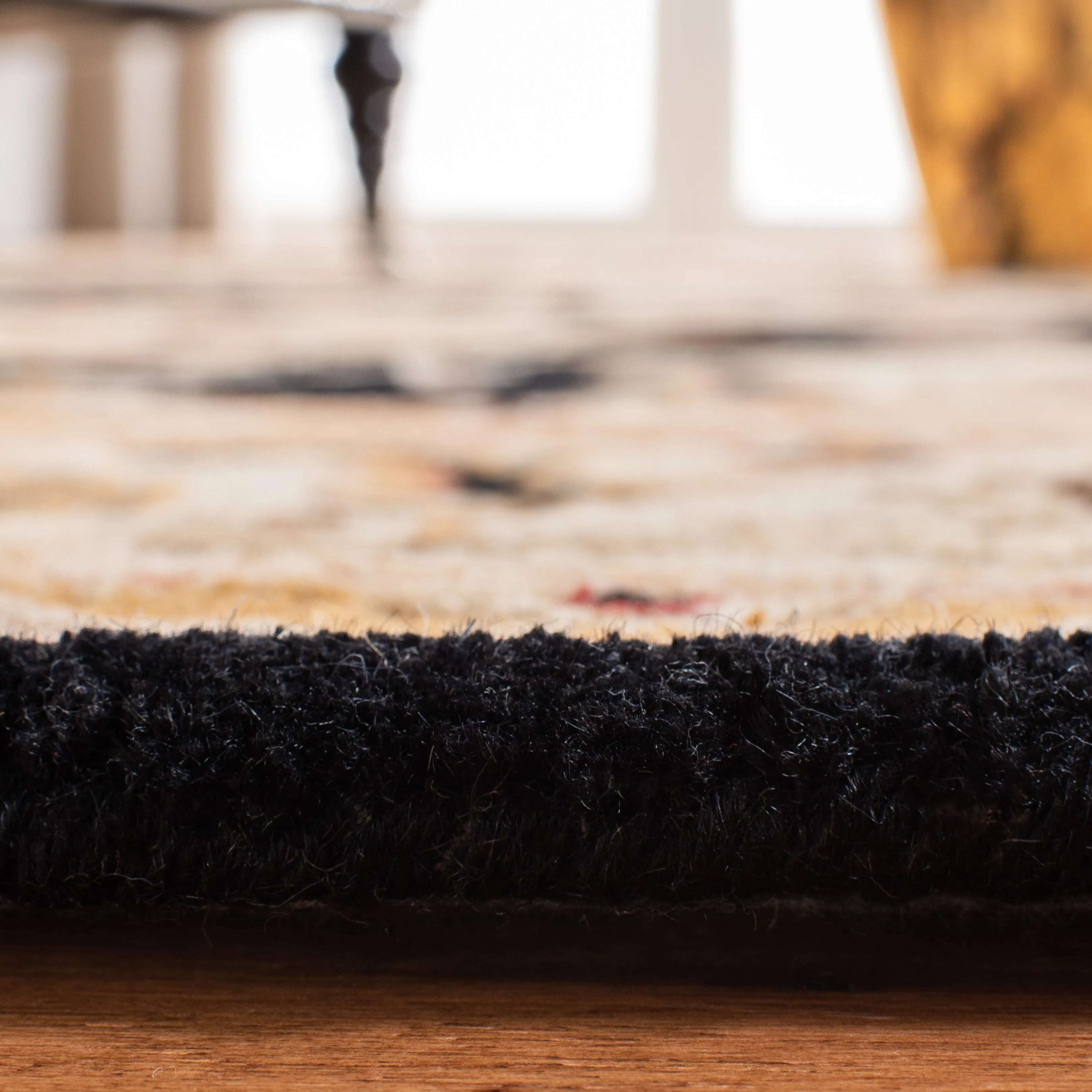 SAFAVIEH Handmade Heritage Ogee Dot Traditional Oriental Wool Rug