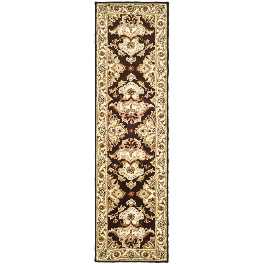 SAFAVIEH Handmade Heritage Ogee Dot Traditional Oriental Wool Rug