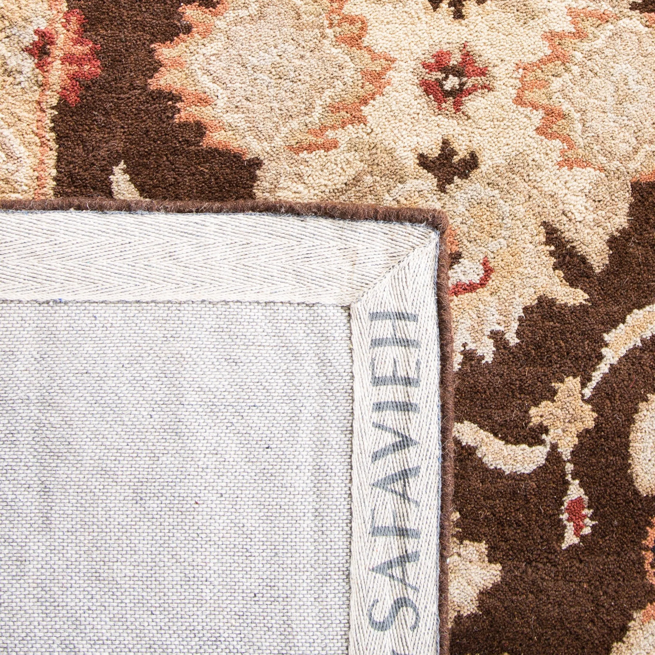 SAFAVIEH Handmade Heritage Ogee Dot Traditional Oriental Wool Rug