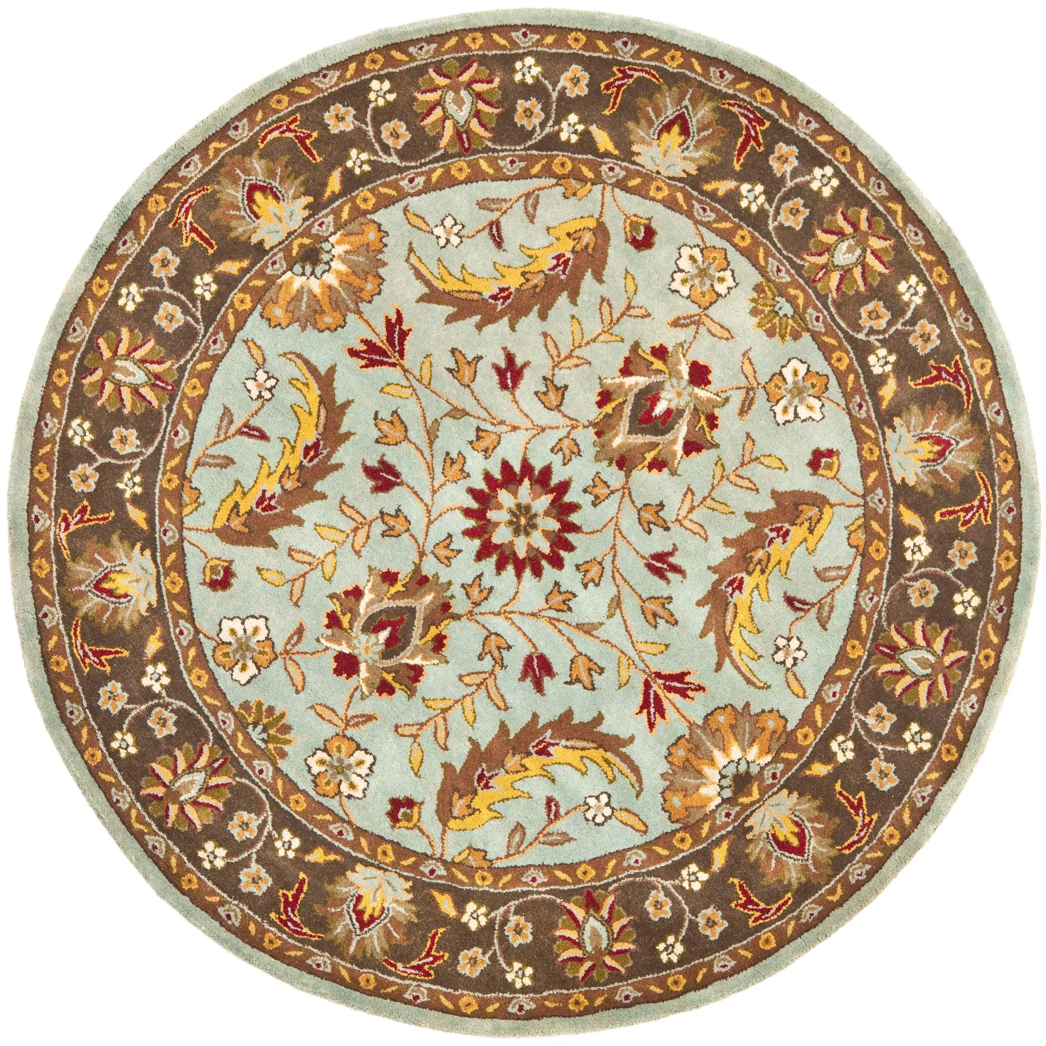 SAFAVIEH Handmade Heritage Owena Traditional Oriental Wool Rug