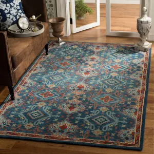 SAFAVIEH Handmade Heritage Pauliina Traditional Oriental Wool Rug