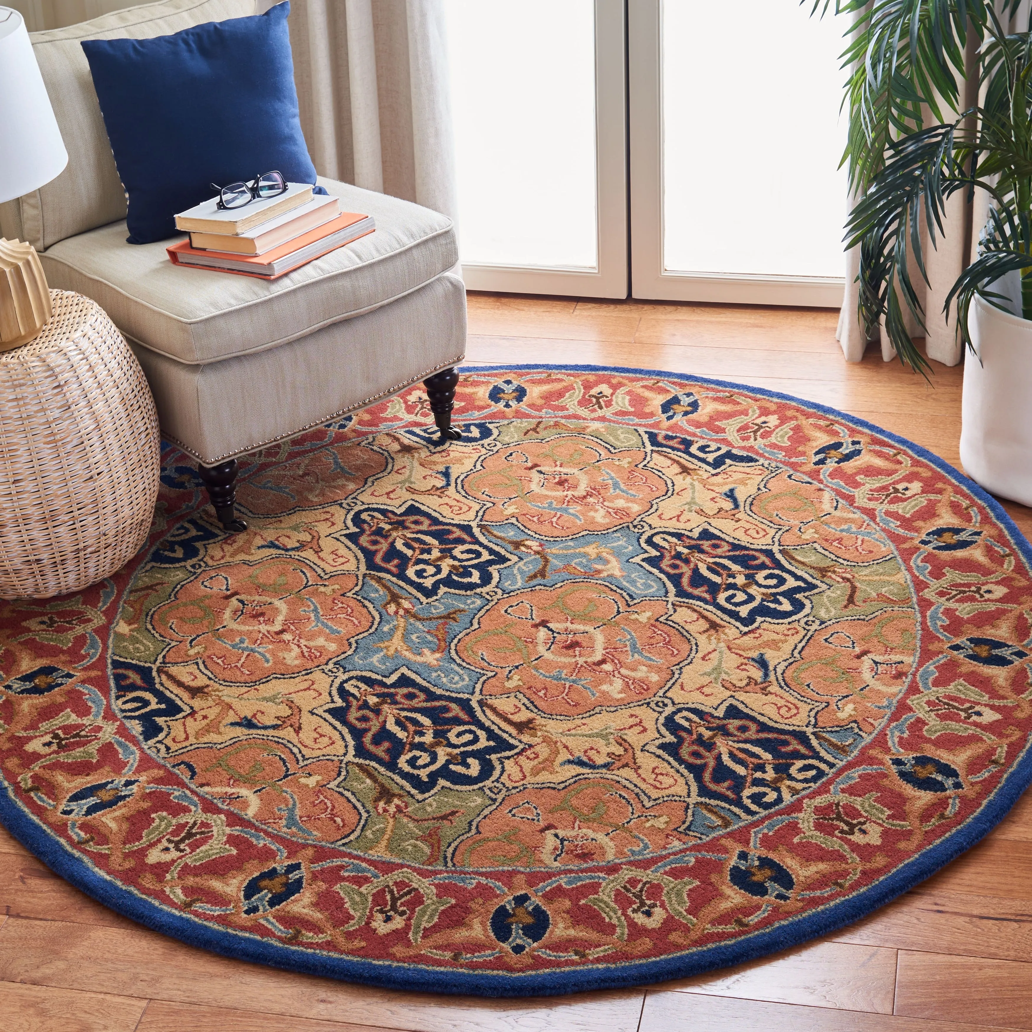SAFAVIEH Handmade Heritage Sabien Traditional Wool Rug