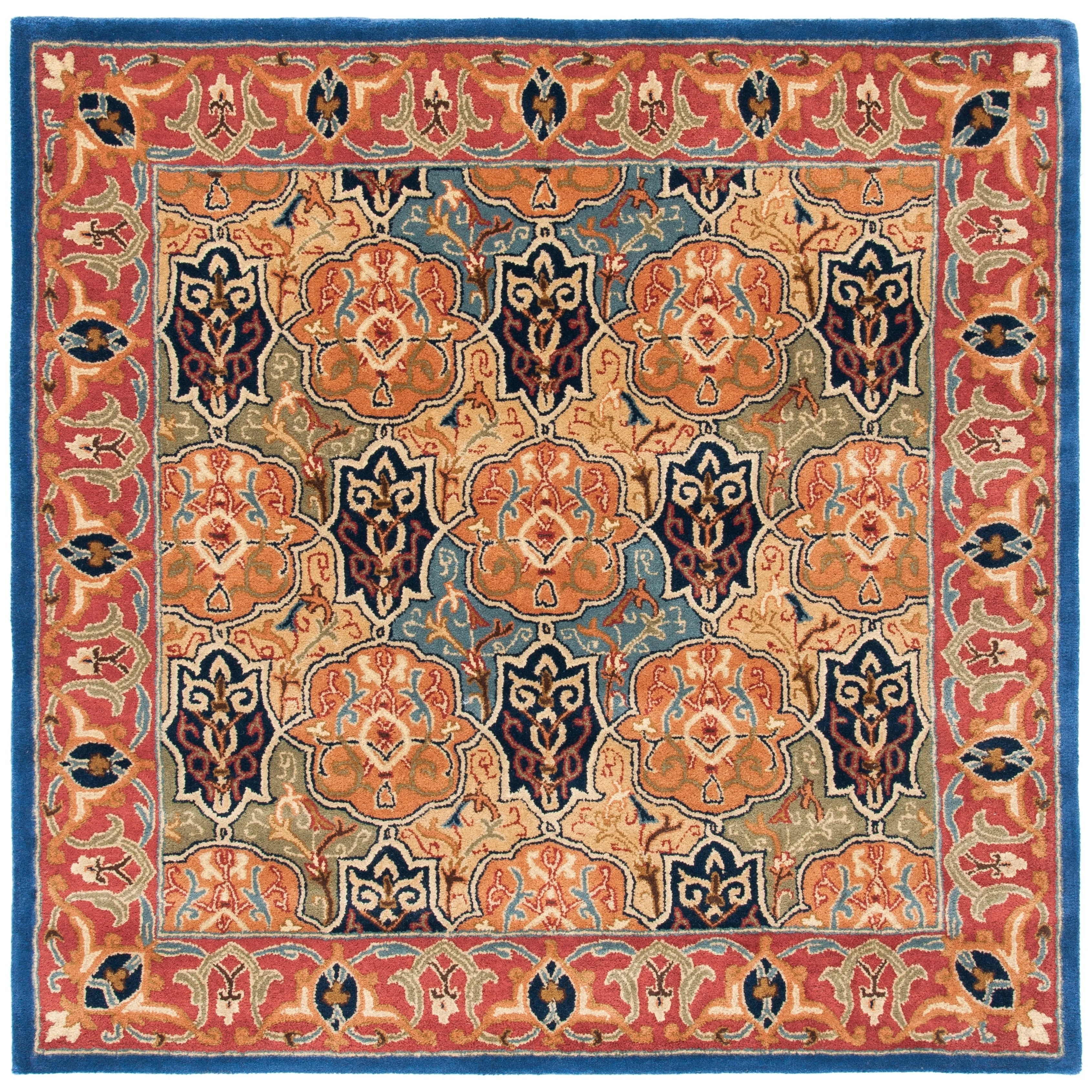 SAFAVIEH Handmade Heritage Sabien Traditional Wool Rug