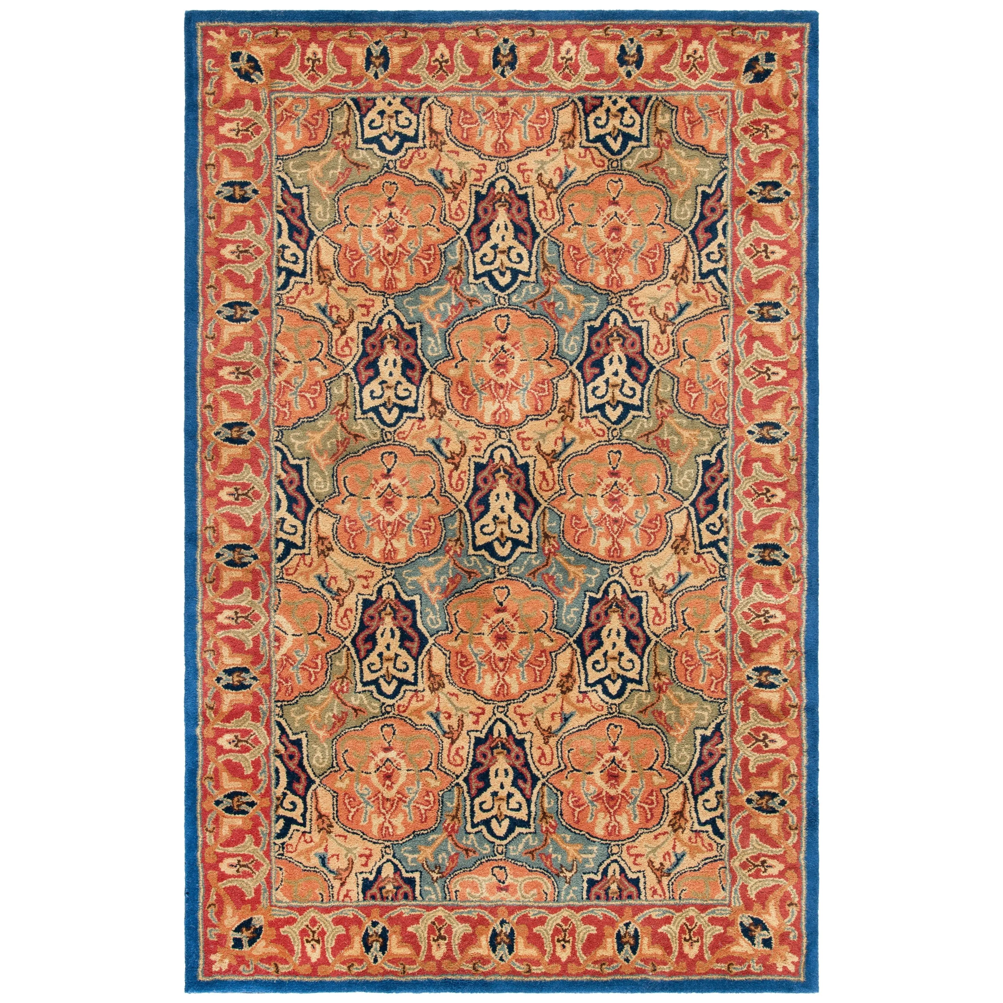 SAFAVIEH Handmade Heritage Sabien Traditional Wool Rug
