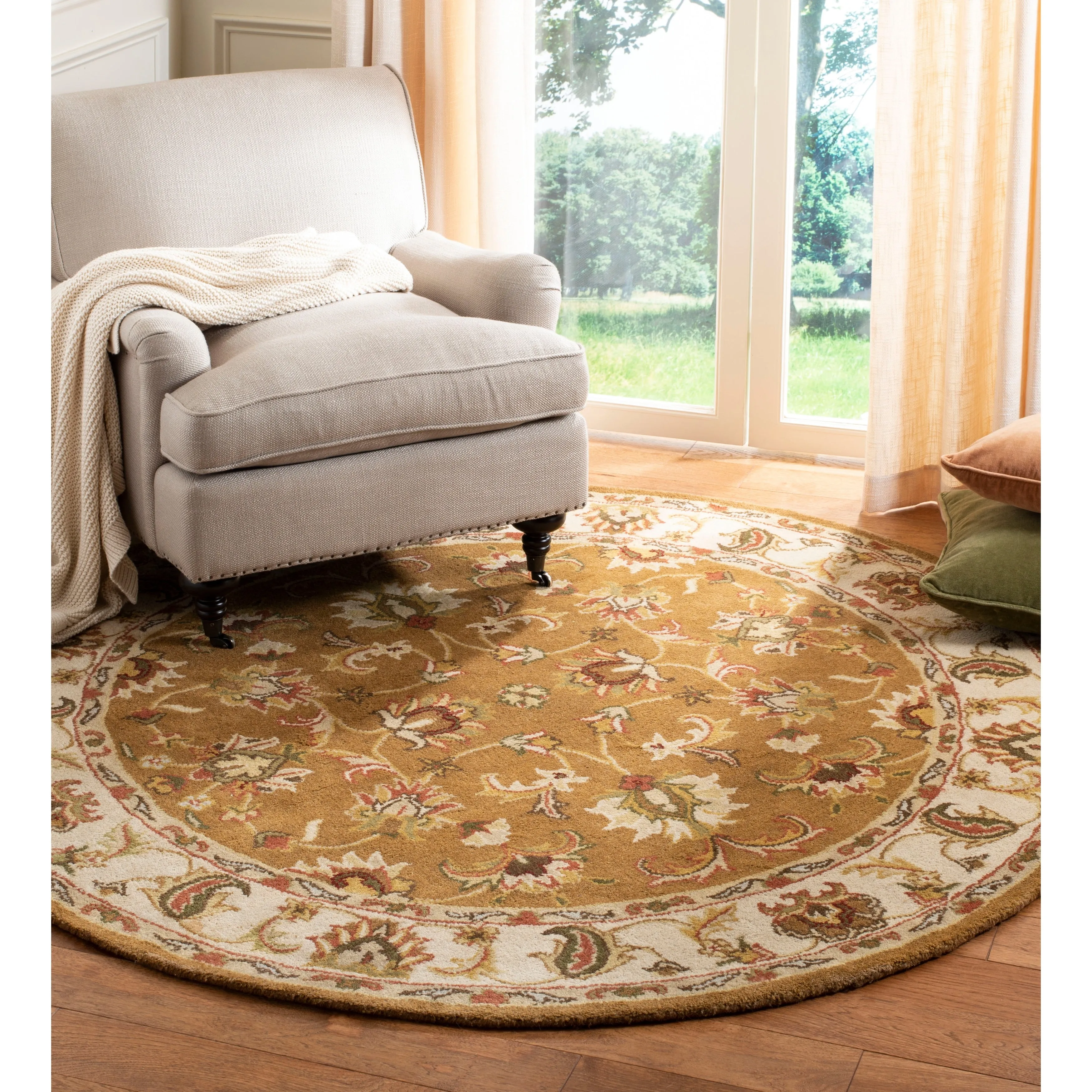 SAFAVIEH. Handmade Heritage Siun Traditional Oriental Wool Rug
