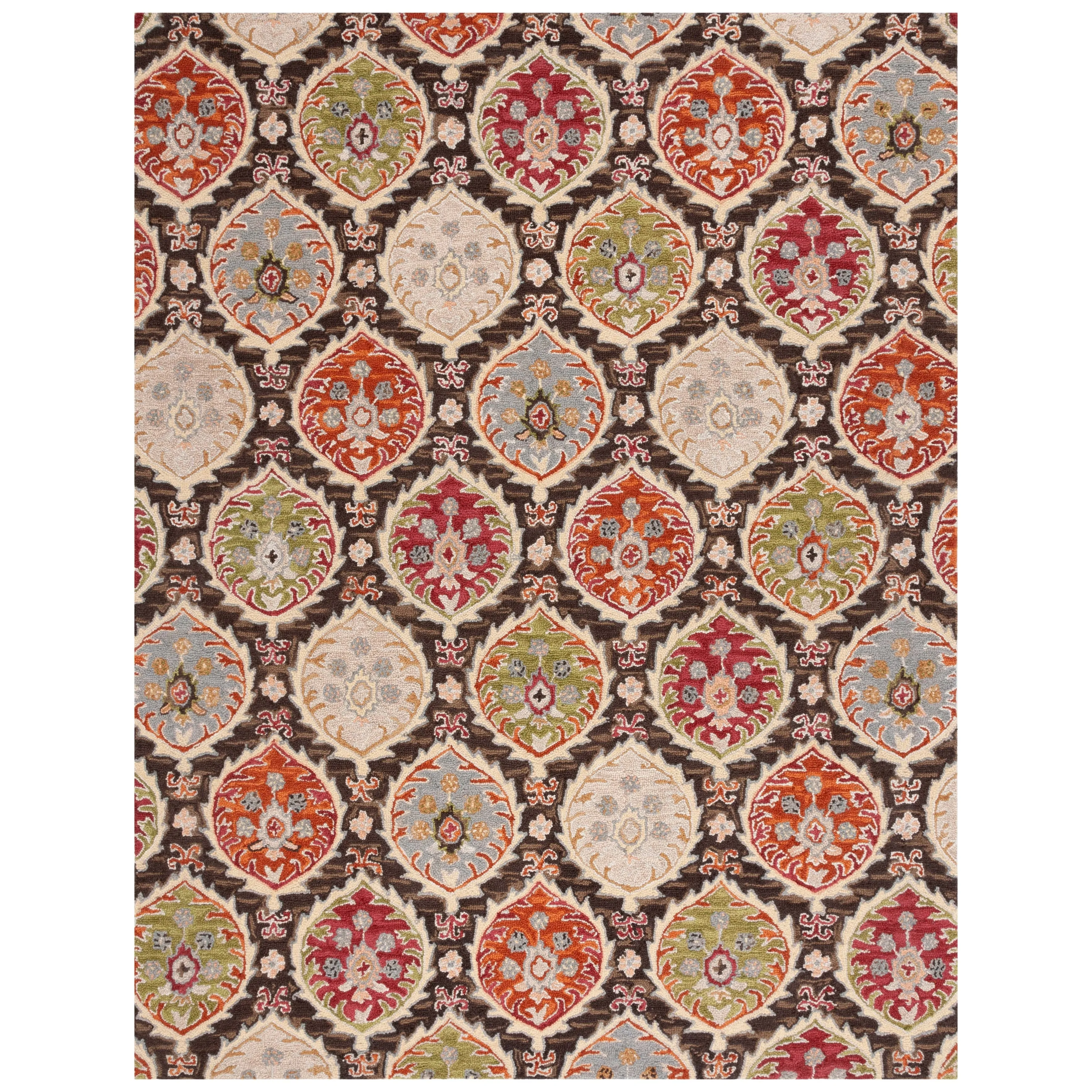 SAFAVIEH Handmade Heritage Stanka Traditional Wool Rug