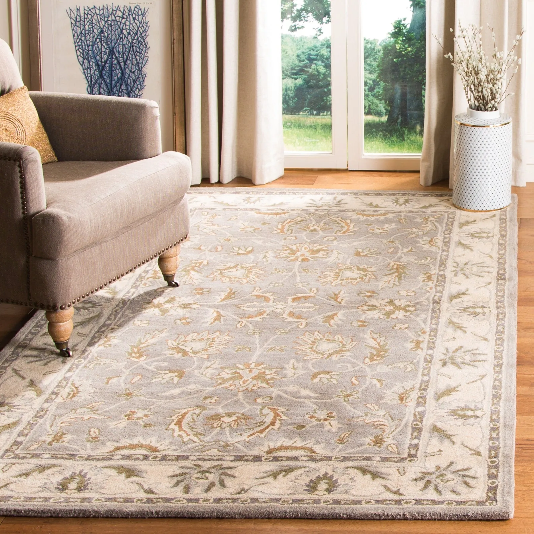 SAFAVIEH Handmade Heritage Takiko Traditional Oriental Wool Rug