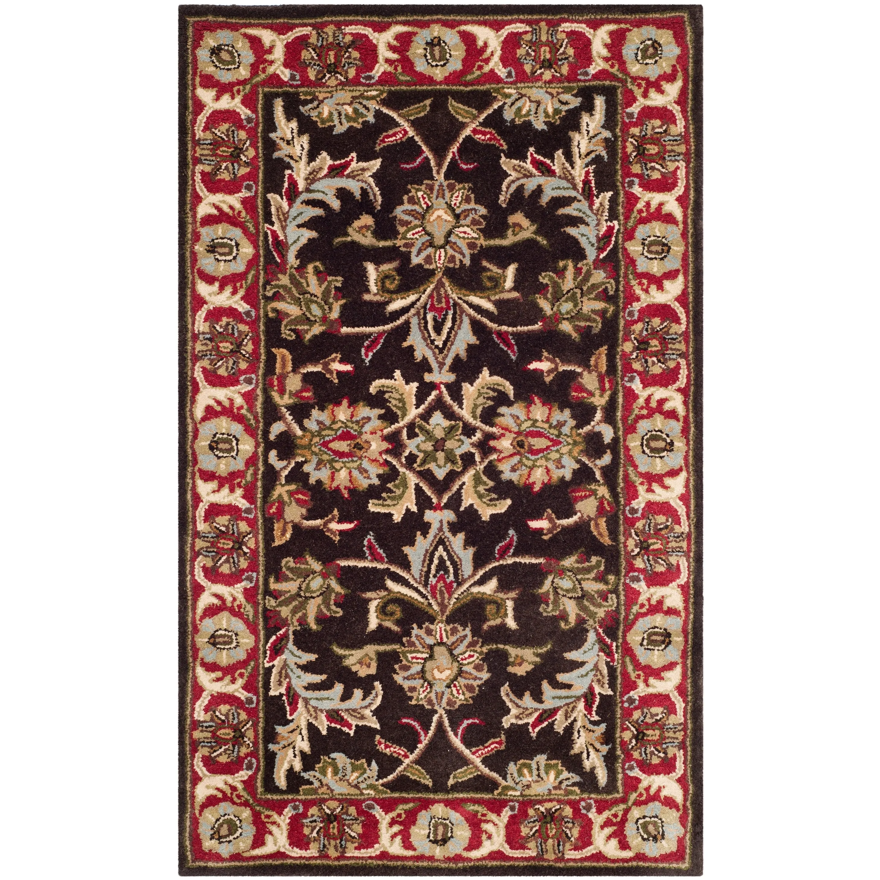 SAFAVIEH Handmade Heritage Tangier Traditional Oriental Wool Rug