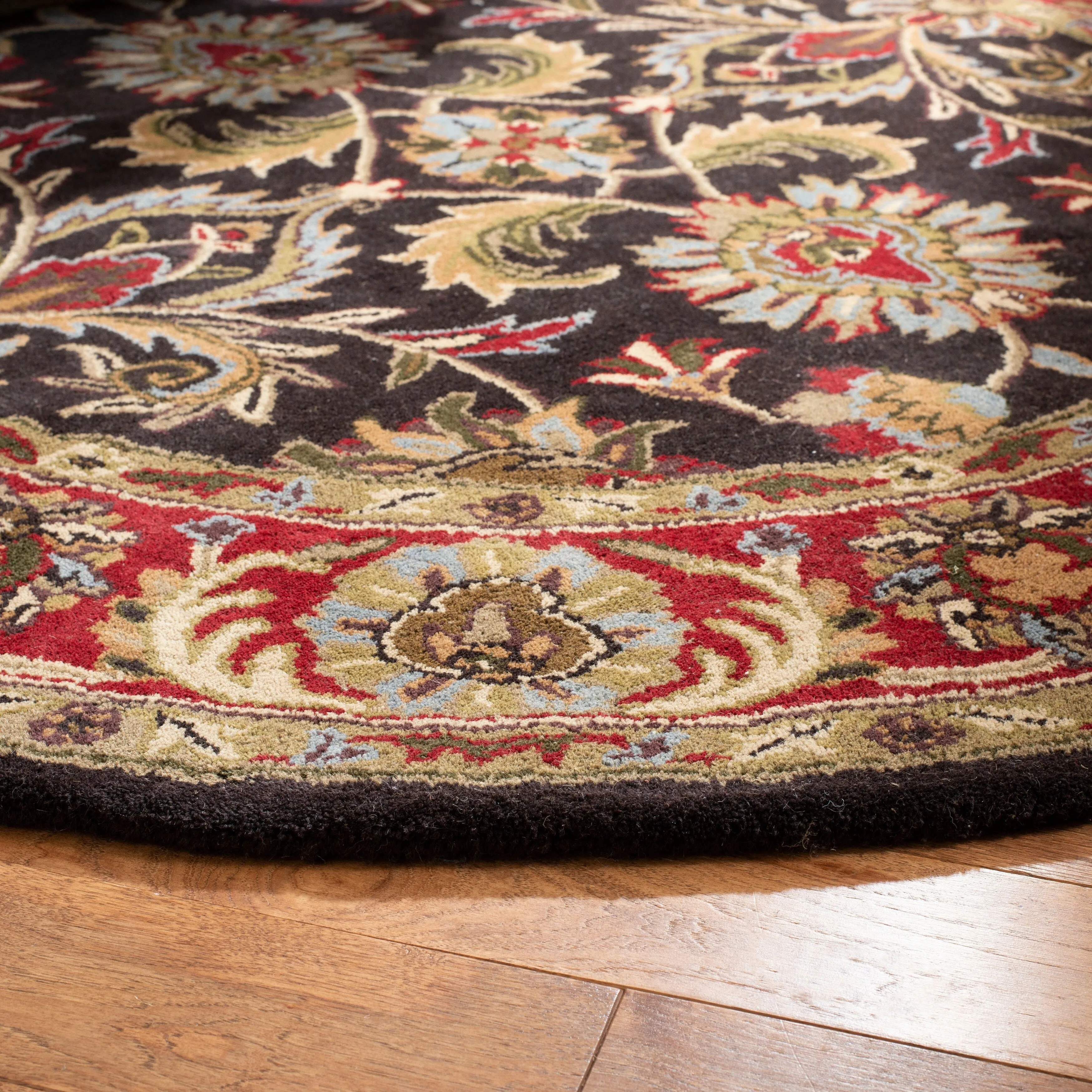 SAFAVIEH Handmade Heritage Tangier Traditional Oriental Wool Rug