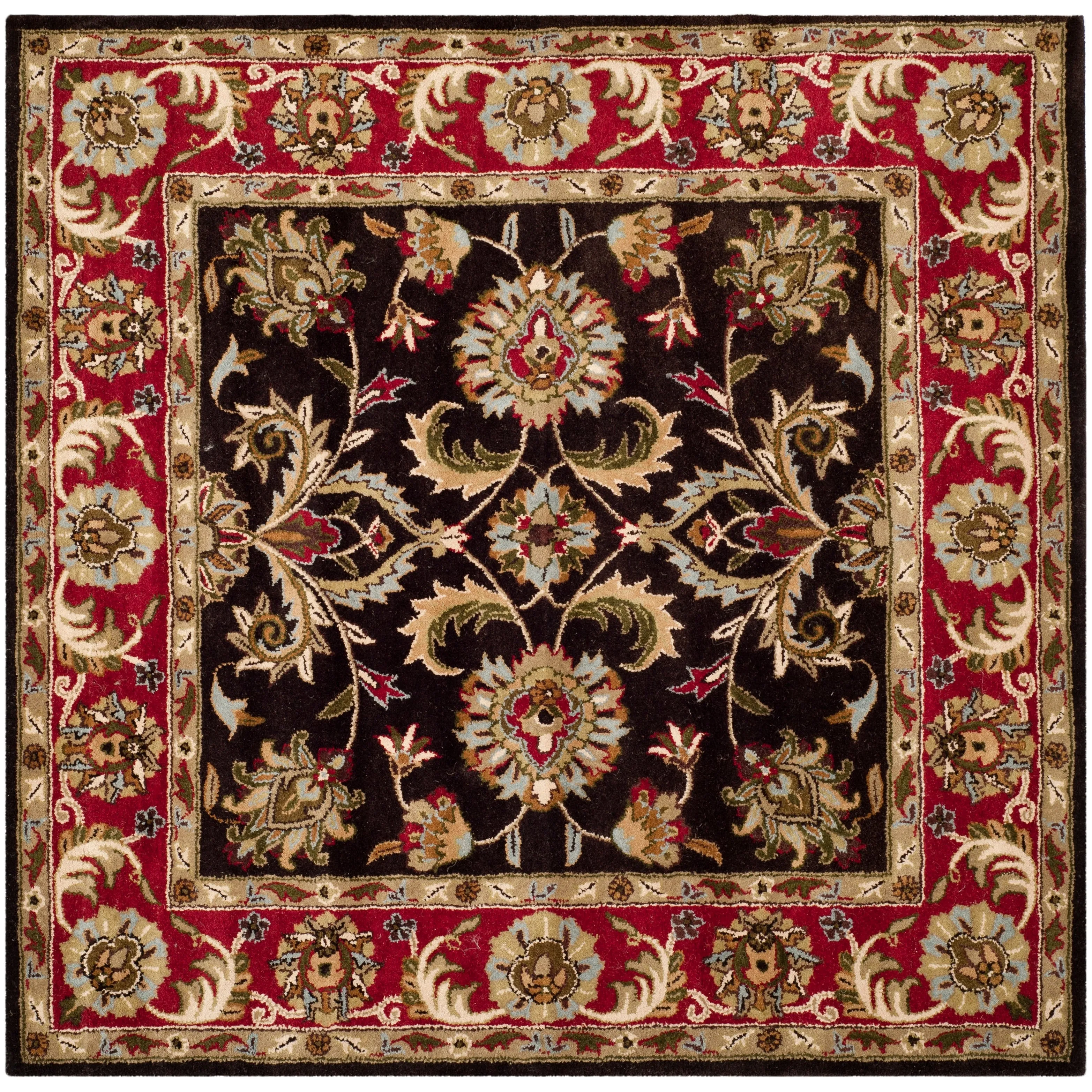 SAFAVIEH Handmade Heritage Tangier Traditional Oriental Wool Rug