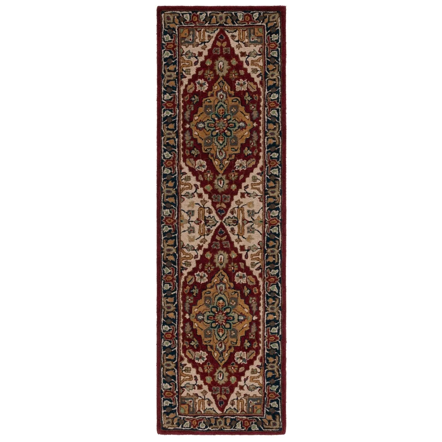 SAFAVIEH Handmade Heritage Tieneke Traditional Wool Rug