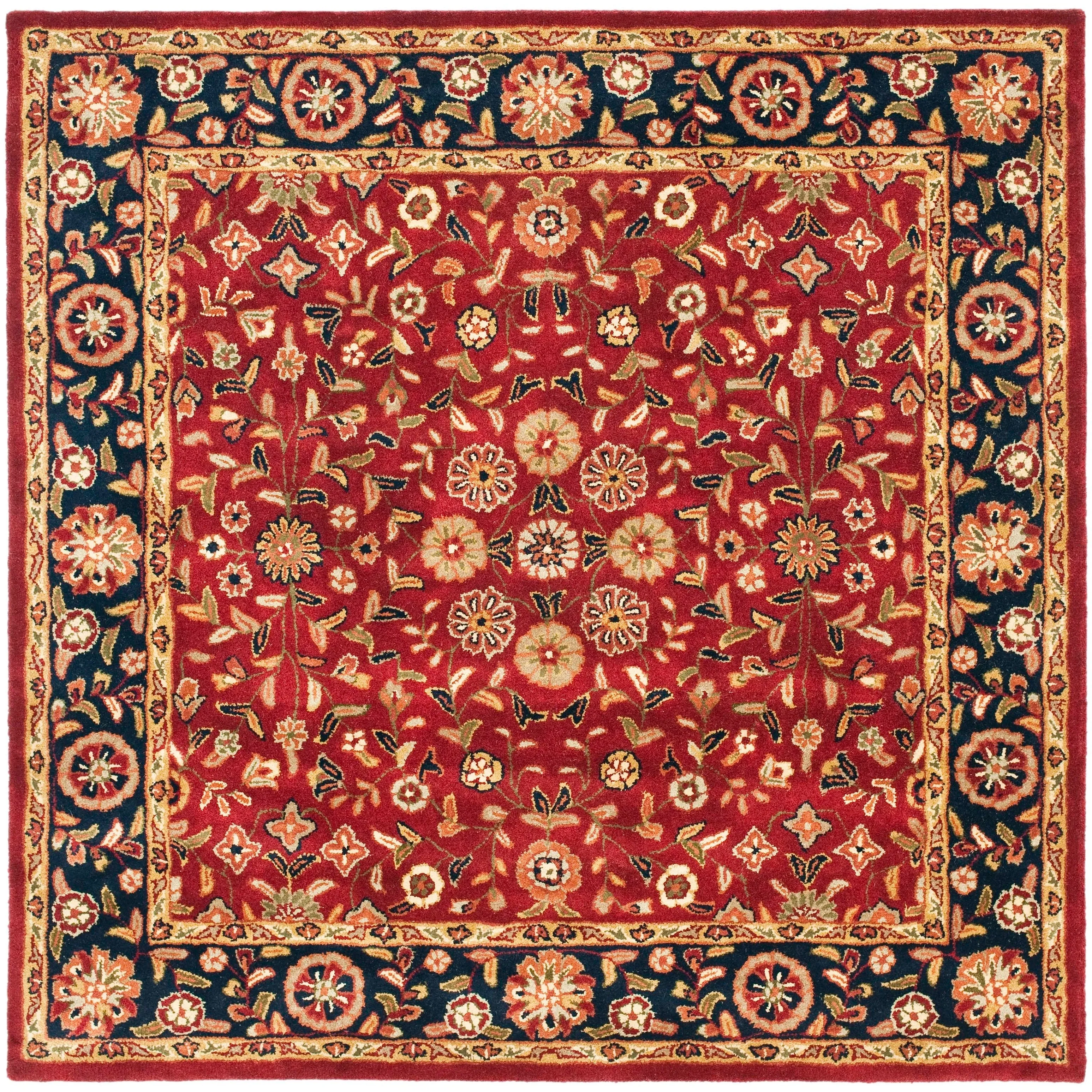 SAFAVIEH Handmade Heritage Tunde Traditional Oriental Wool Rug