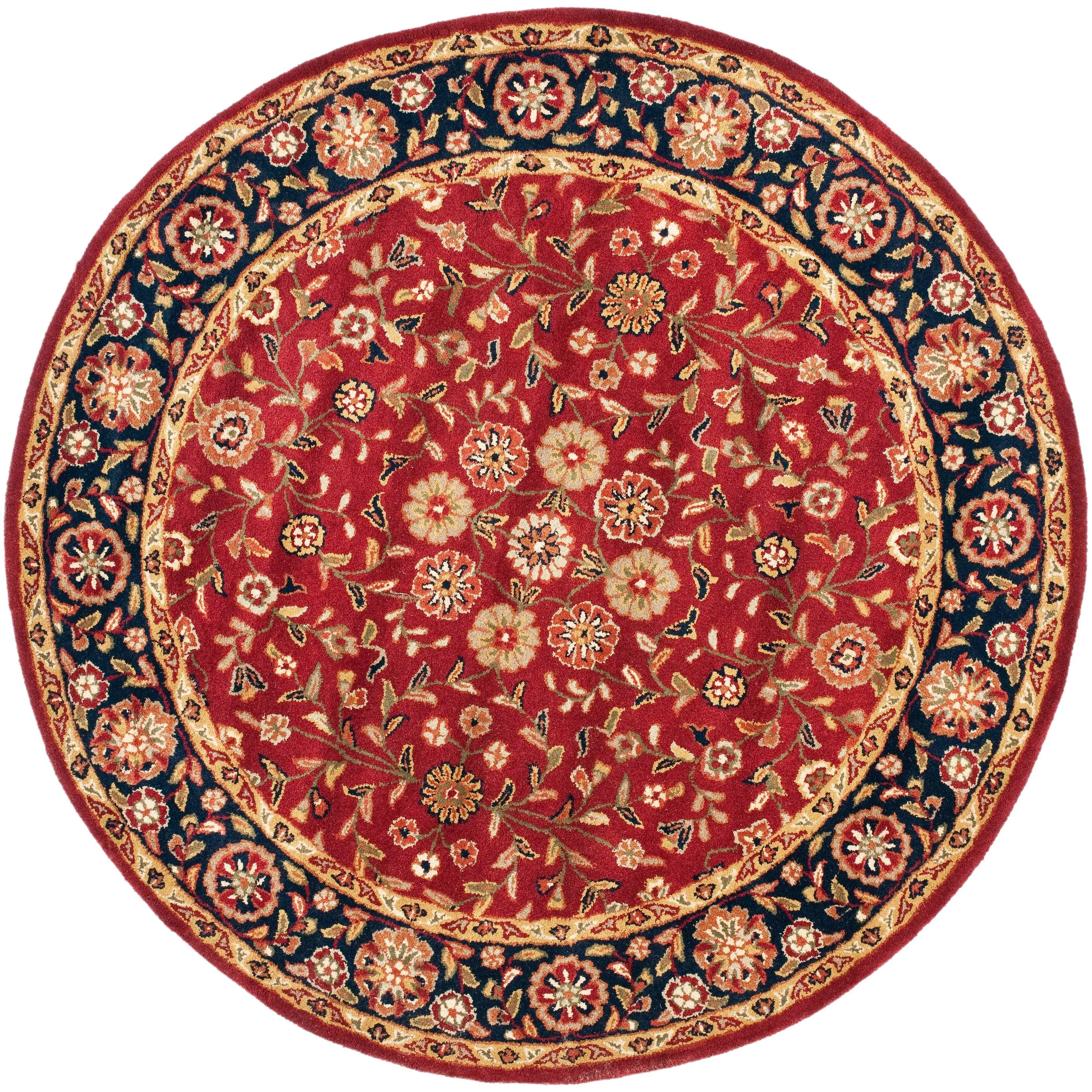 SAFAVIEH Handmade Heritage Tunde Traditional Oriental Wool Rug
