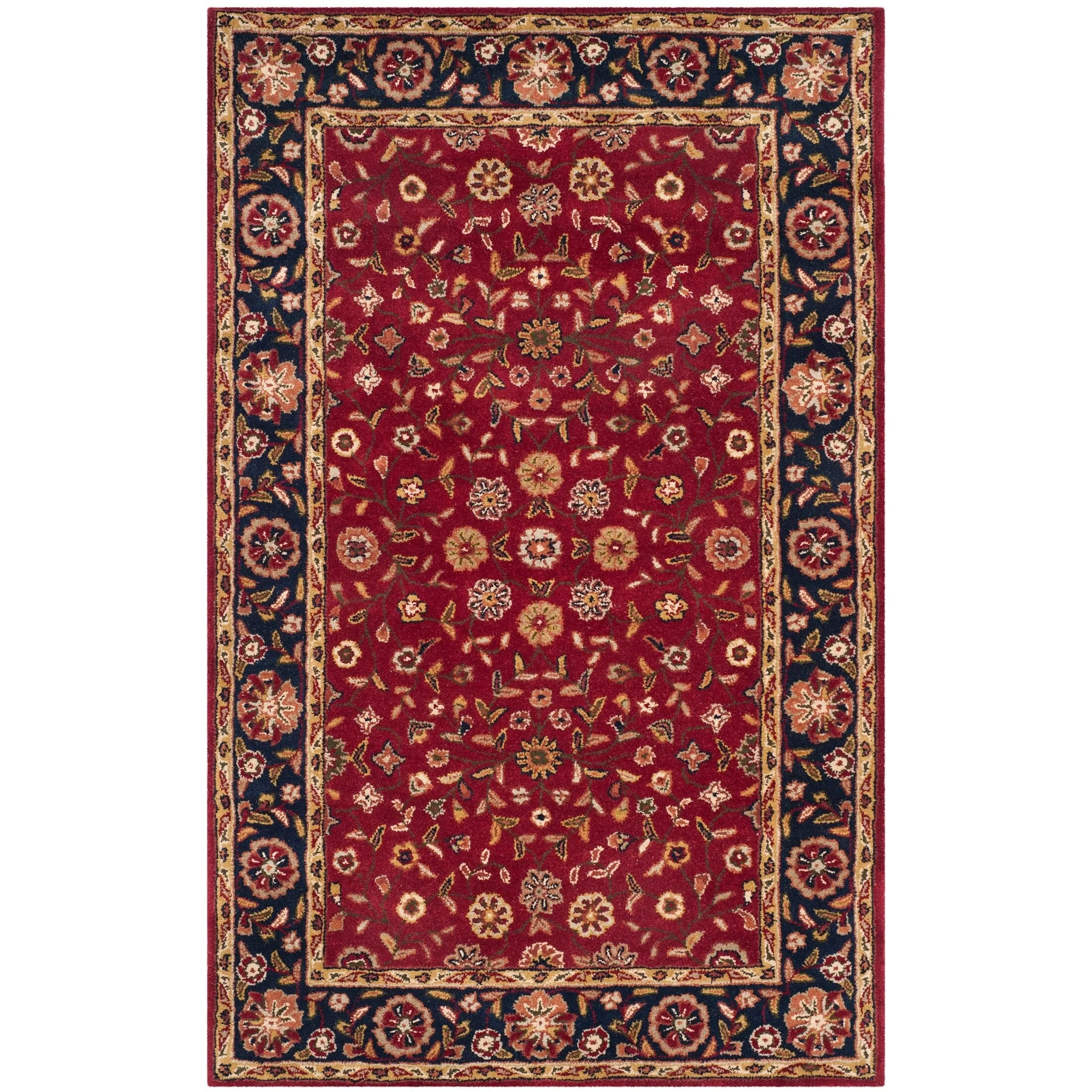 SAFAVIEH Handmade Heritage Tunde Traditional Oriental Wool Rug