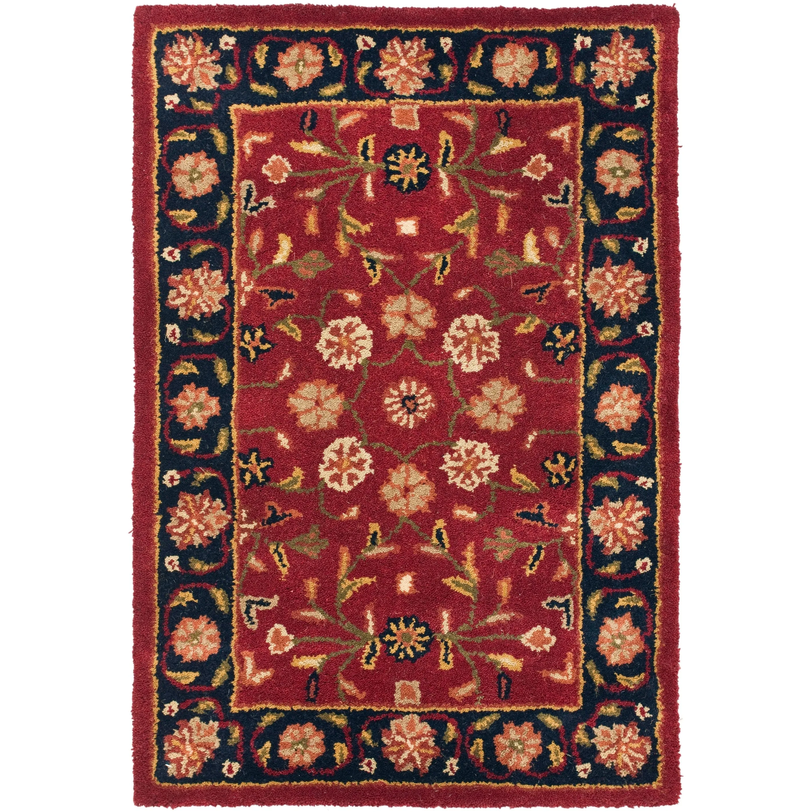 SAFAVIEH Handmade Heritage Tunde Traditional Oriental Wool Rug