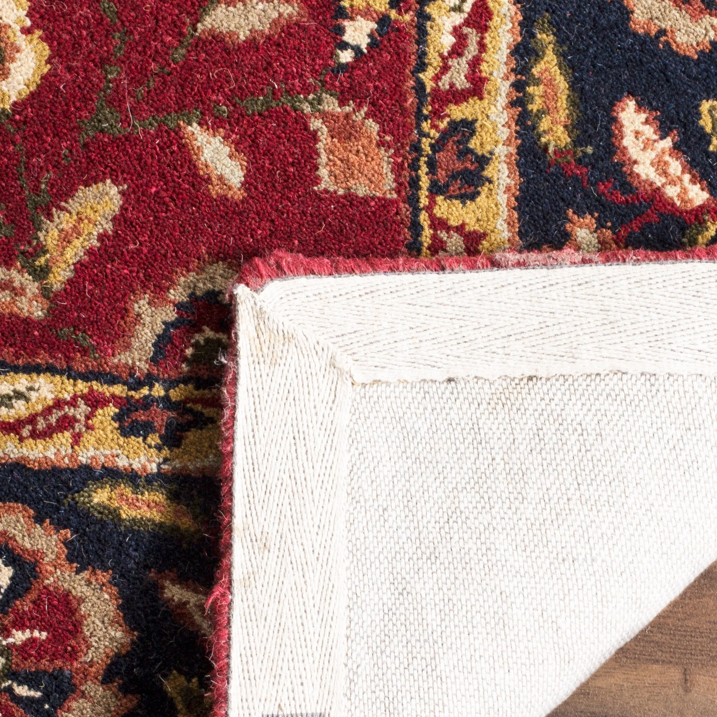 SAFAVIEH Handmade Heritage Tunde Traditional Oriental Wool Rug