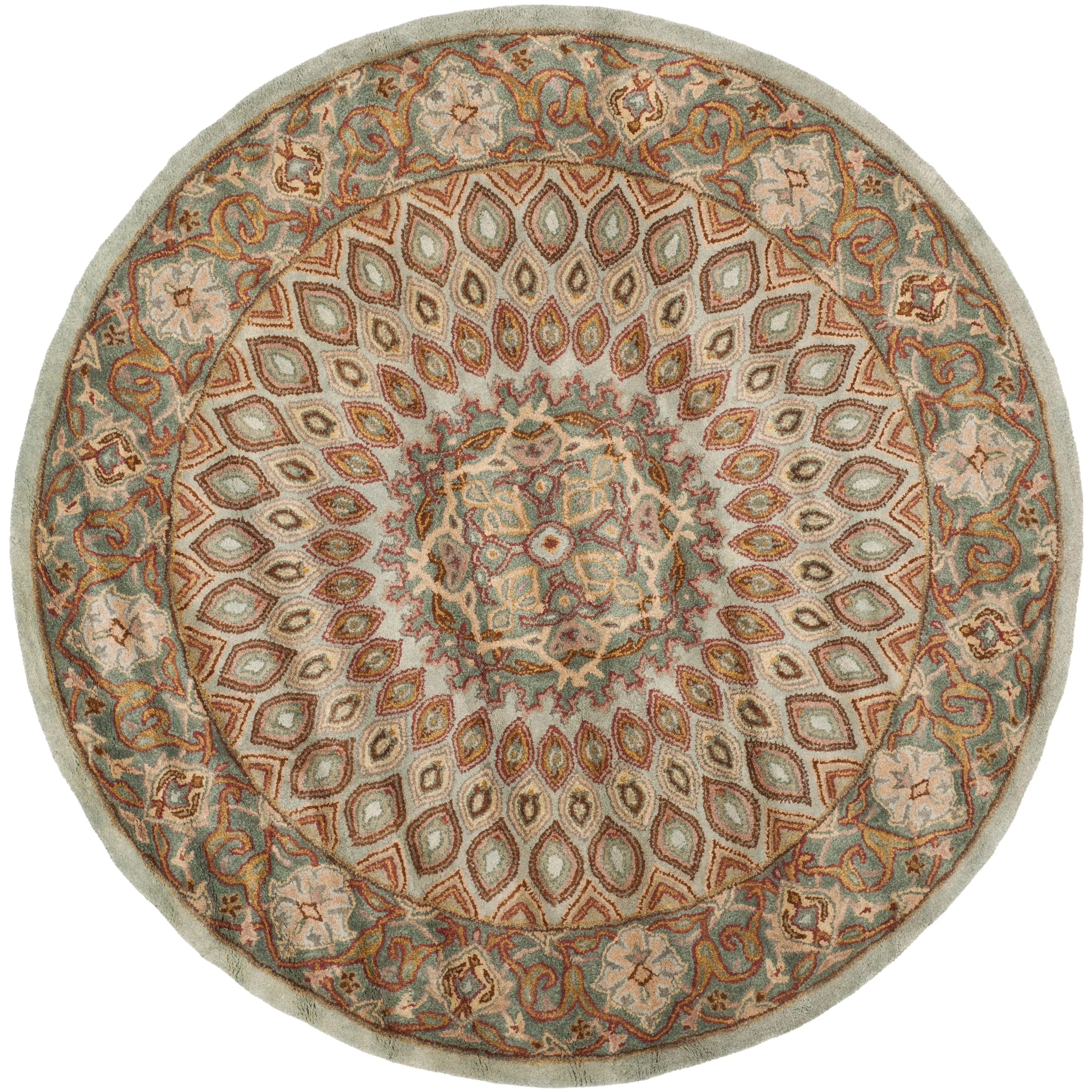 SAFAVIEH Handmade Heritage Wayfarer Traditional Oriental Wool Rug