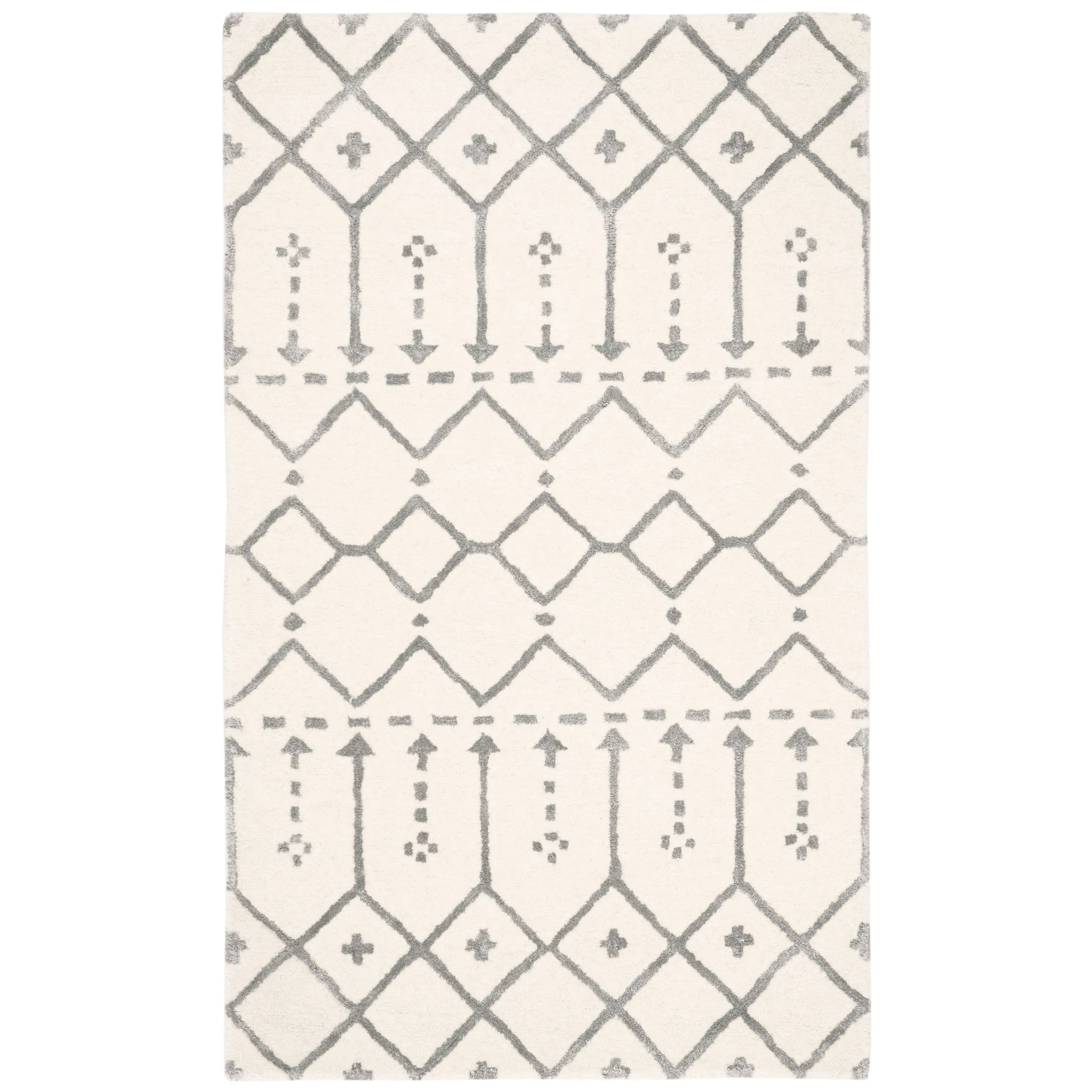 SAFAVIEH Handmade Himalaya Parasols Modern Wool Rug