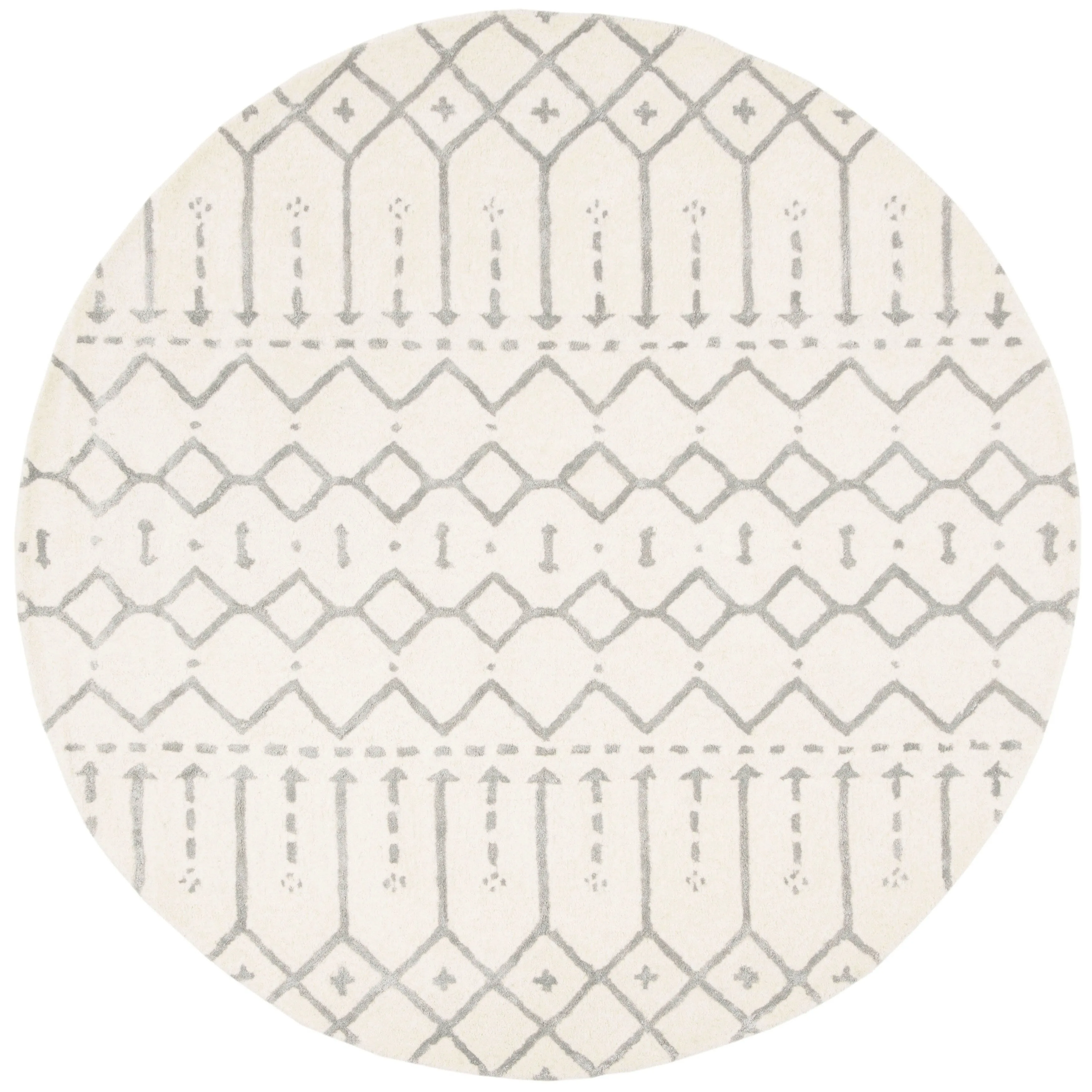 SAFAVIEH Handmade Himalaya Parasols Modern Wool Rug