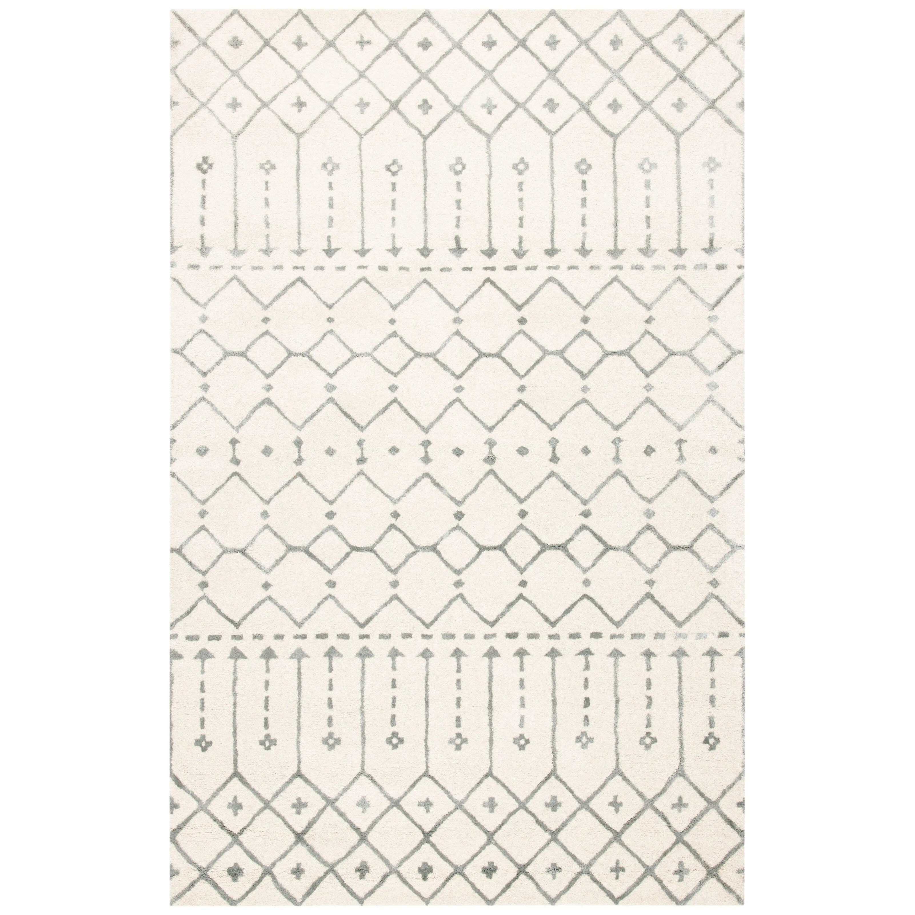 SAFAVIEH Handmade Himalaya Parasols Modern Wool Rug