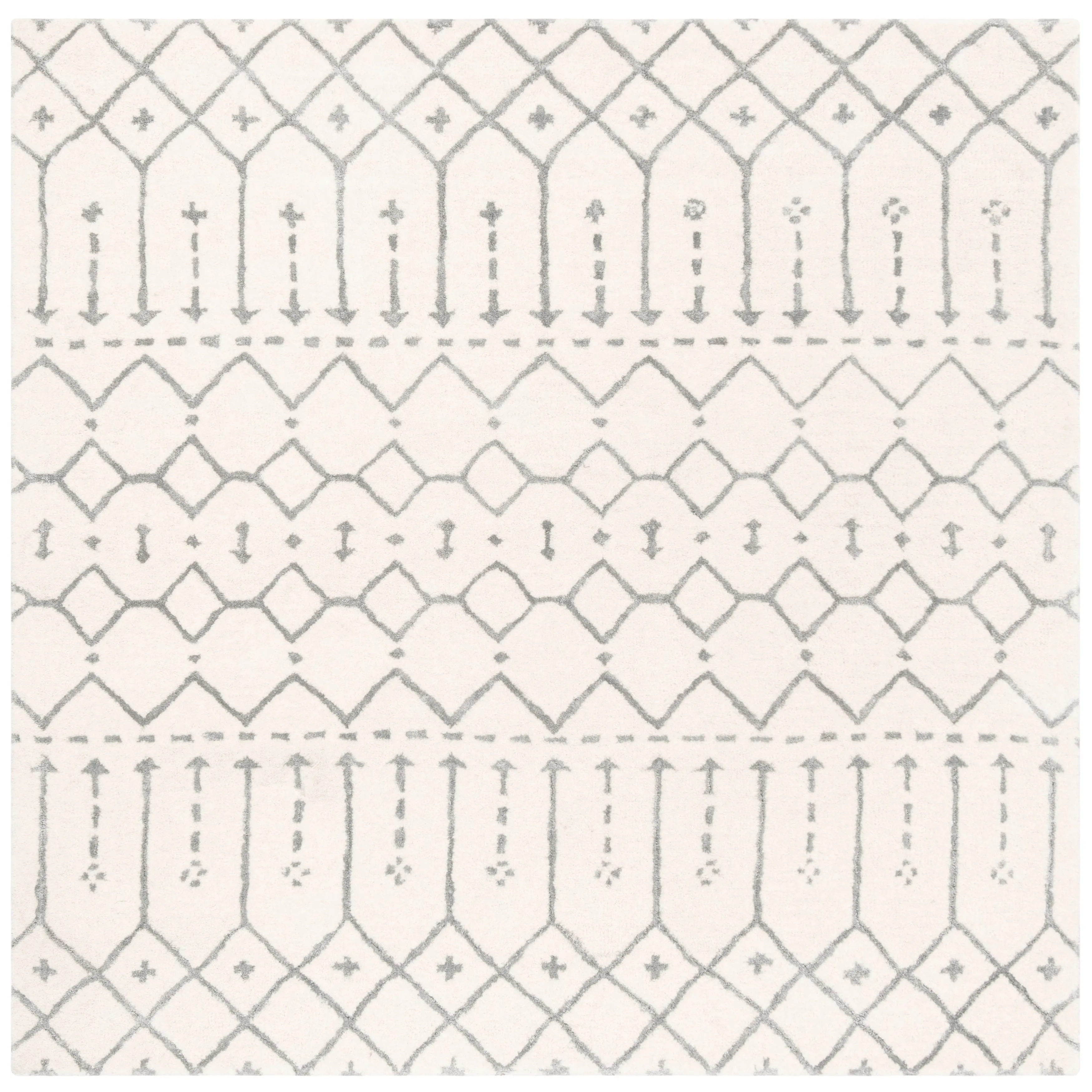 SAFAVIEH Handmade Himalaya Parasols Modern Wool Rug