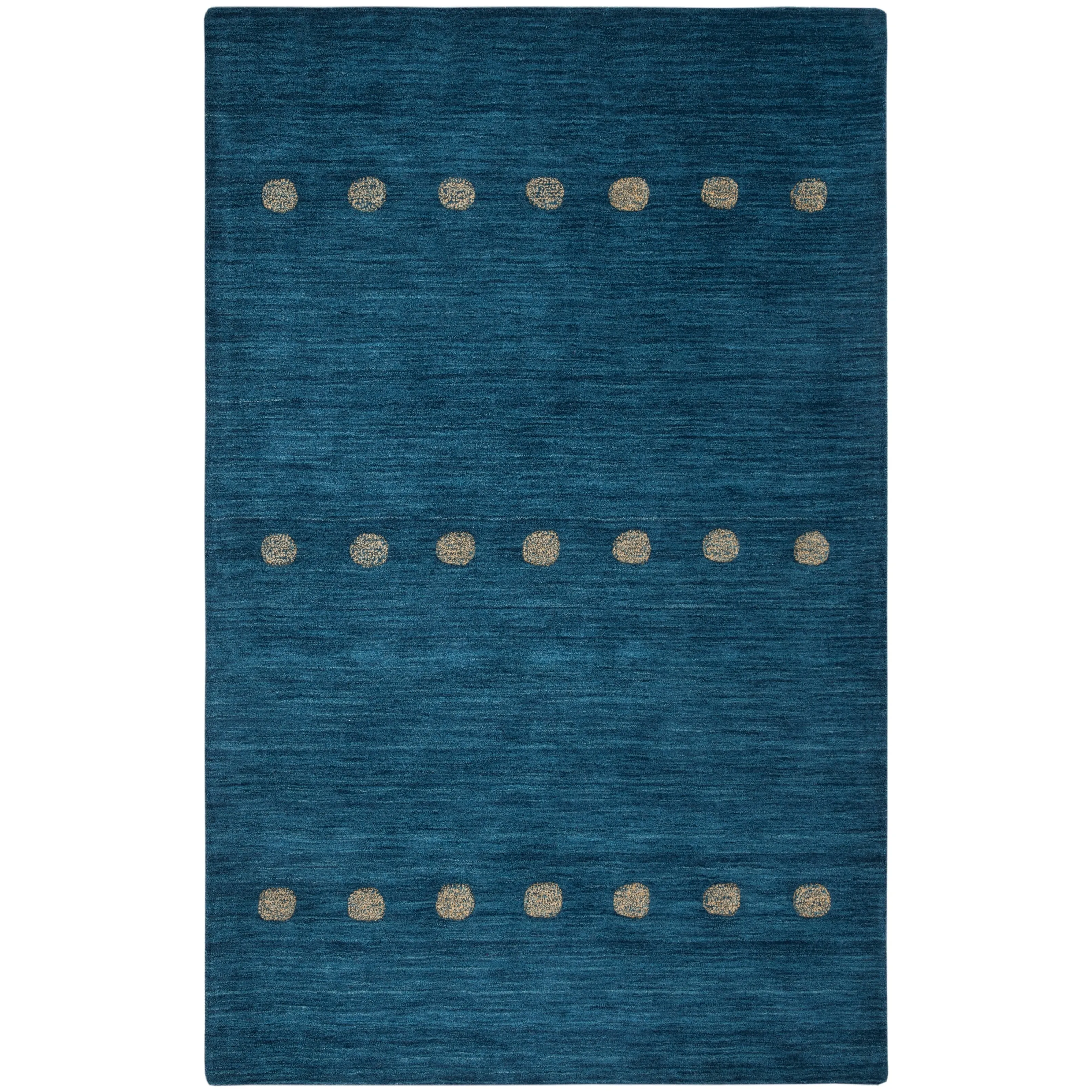 SAFAVIEH Handmade Himalaya Poppy Glossary Modern Wool Rug