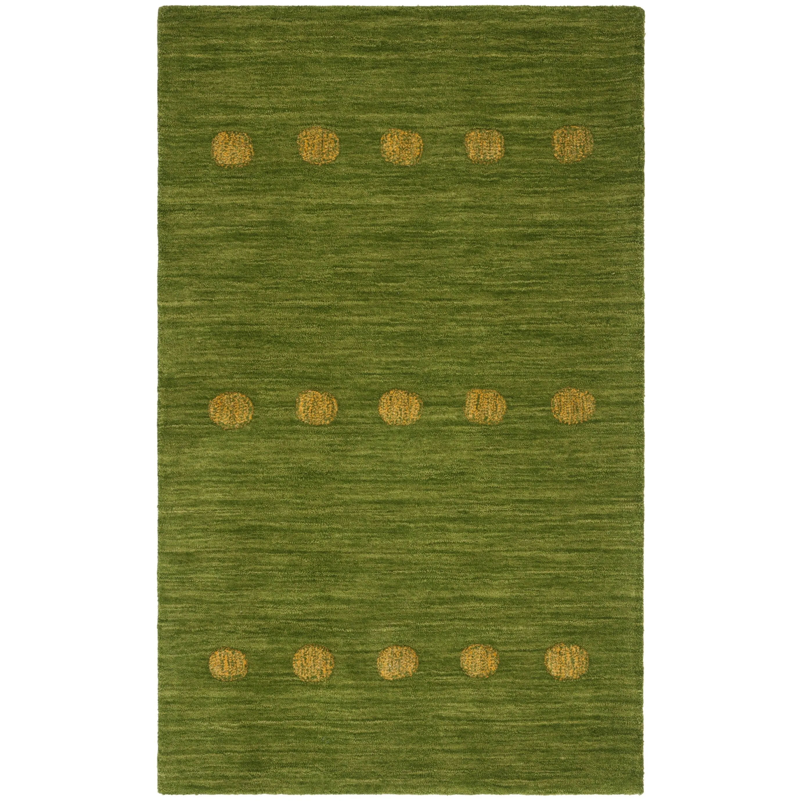 SAFAVIEH Handmade Himalaya Poppy Glossary Modern Wool Rug