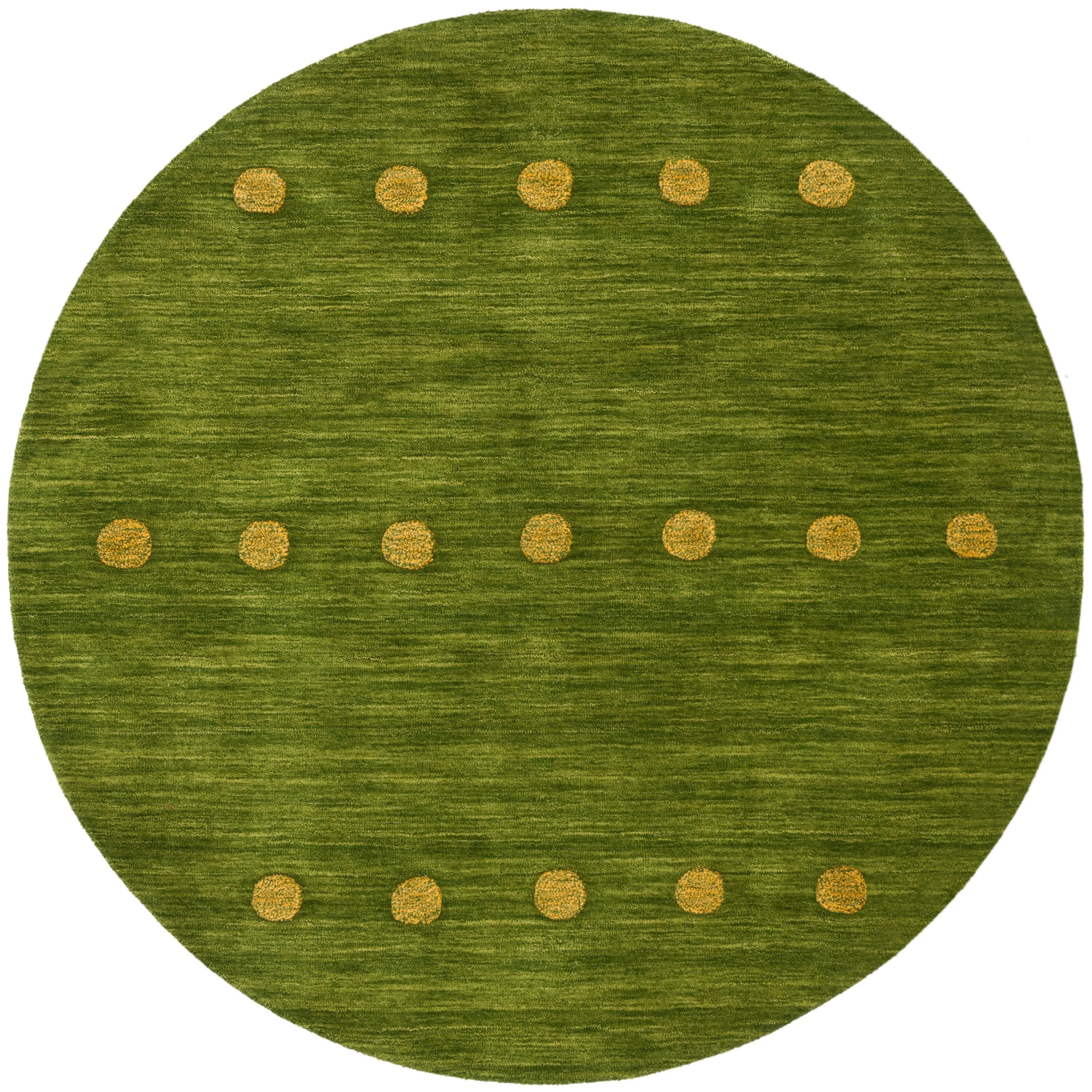 SAFAVIEH Handmade Himalaya Poppy Glossary Modern Wool Rug