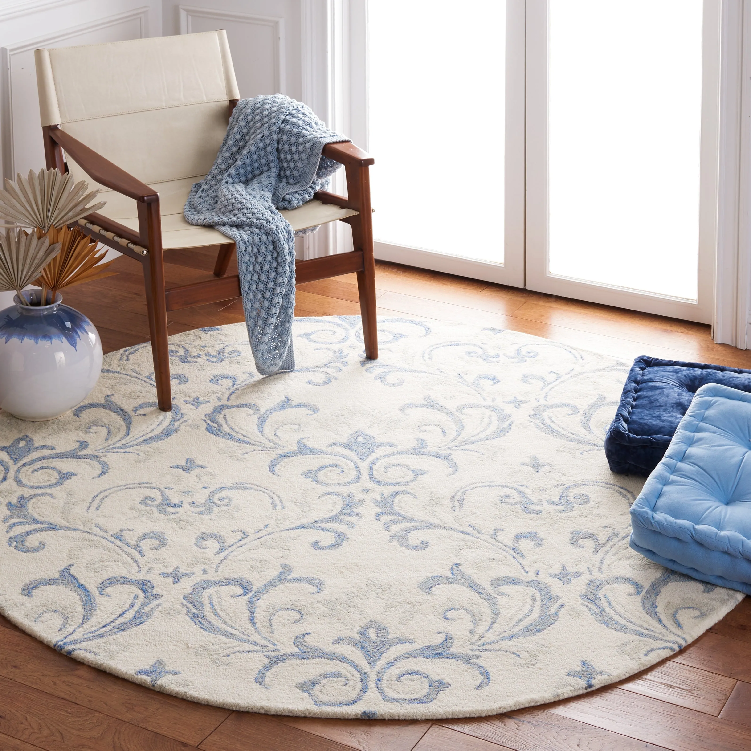 SAFAVIEH Handmade Jardin Alegria Scroll Wool Rug
