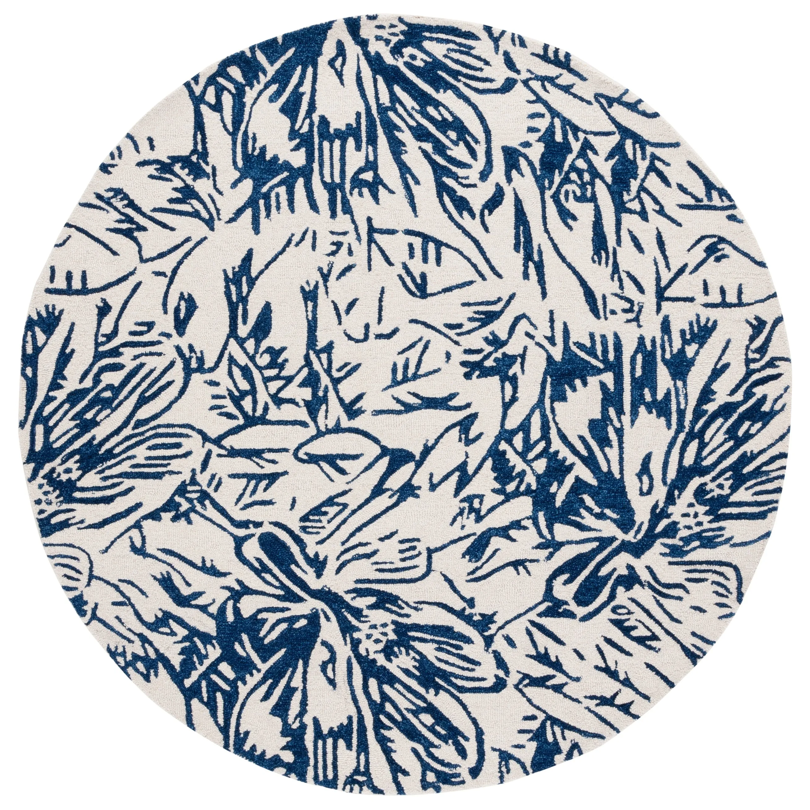 SAFAVIEH Handmade Jardin Antonella Country Wool Rug