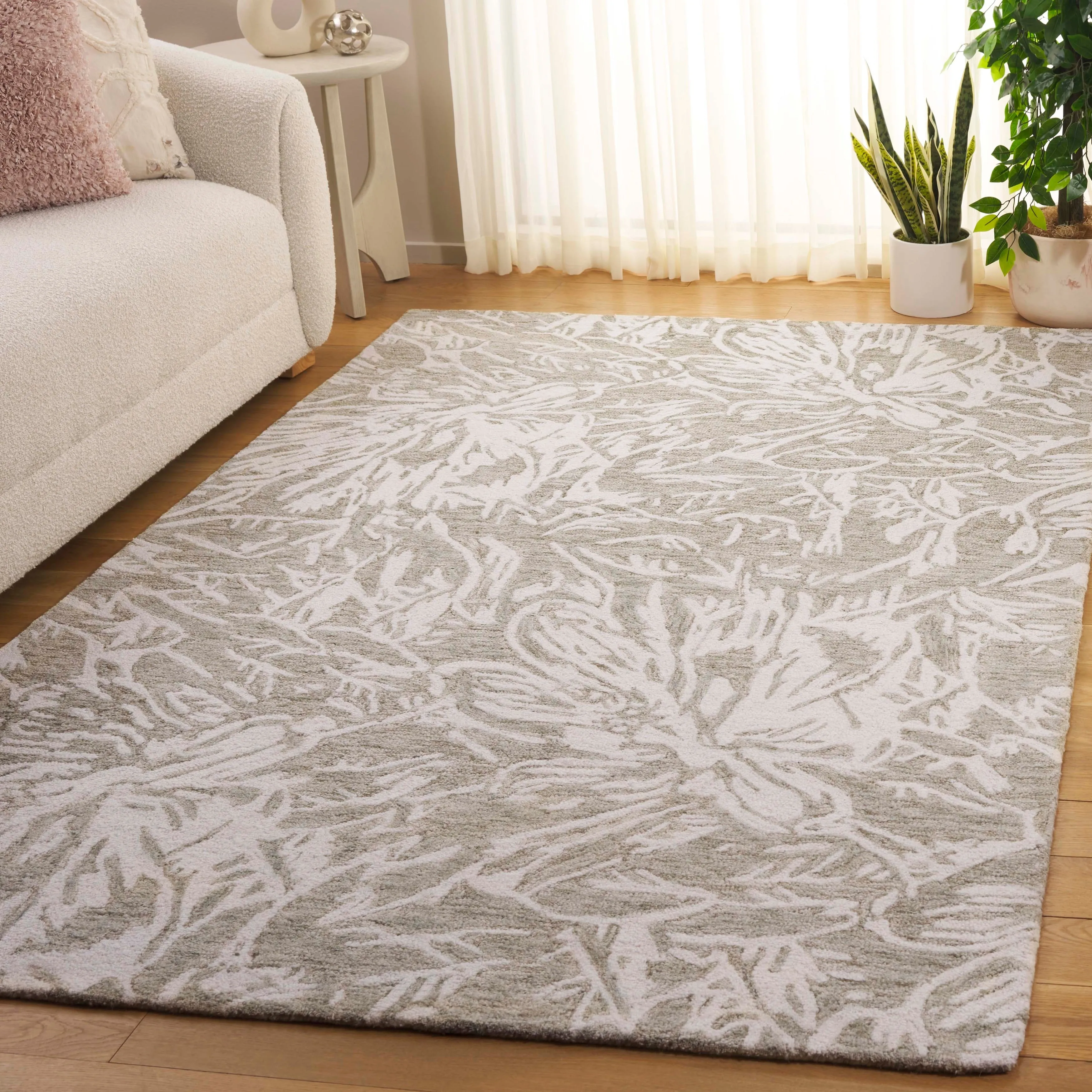 SAFAVIEH Handmade Jardin Antonella Country Wool Rug
