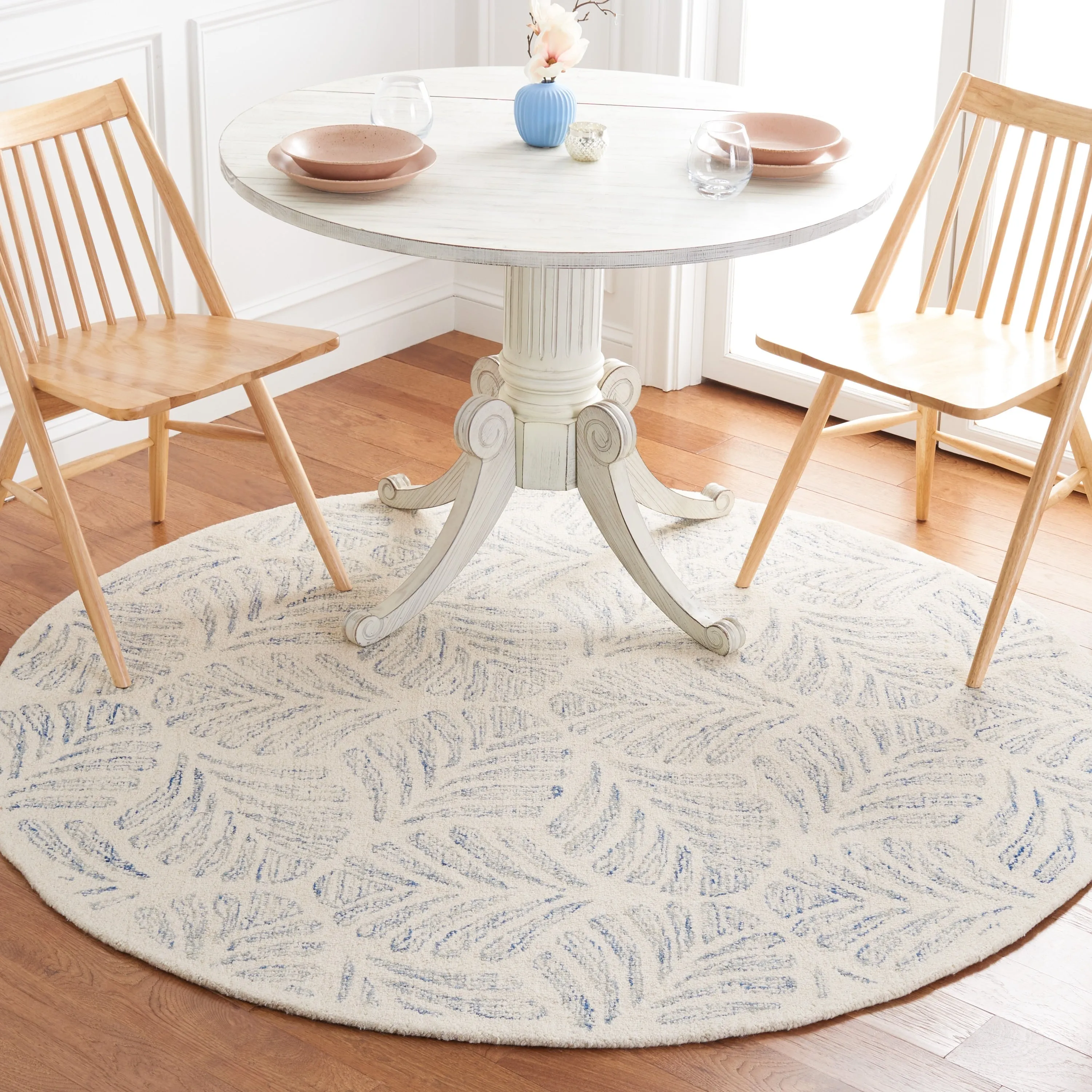 SAFAVIEH Handmade Jardin Sayde Botanical Wool Rug