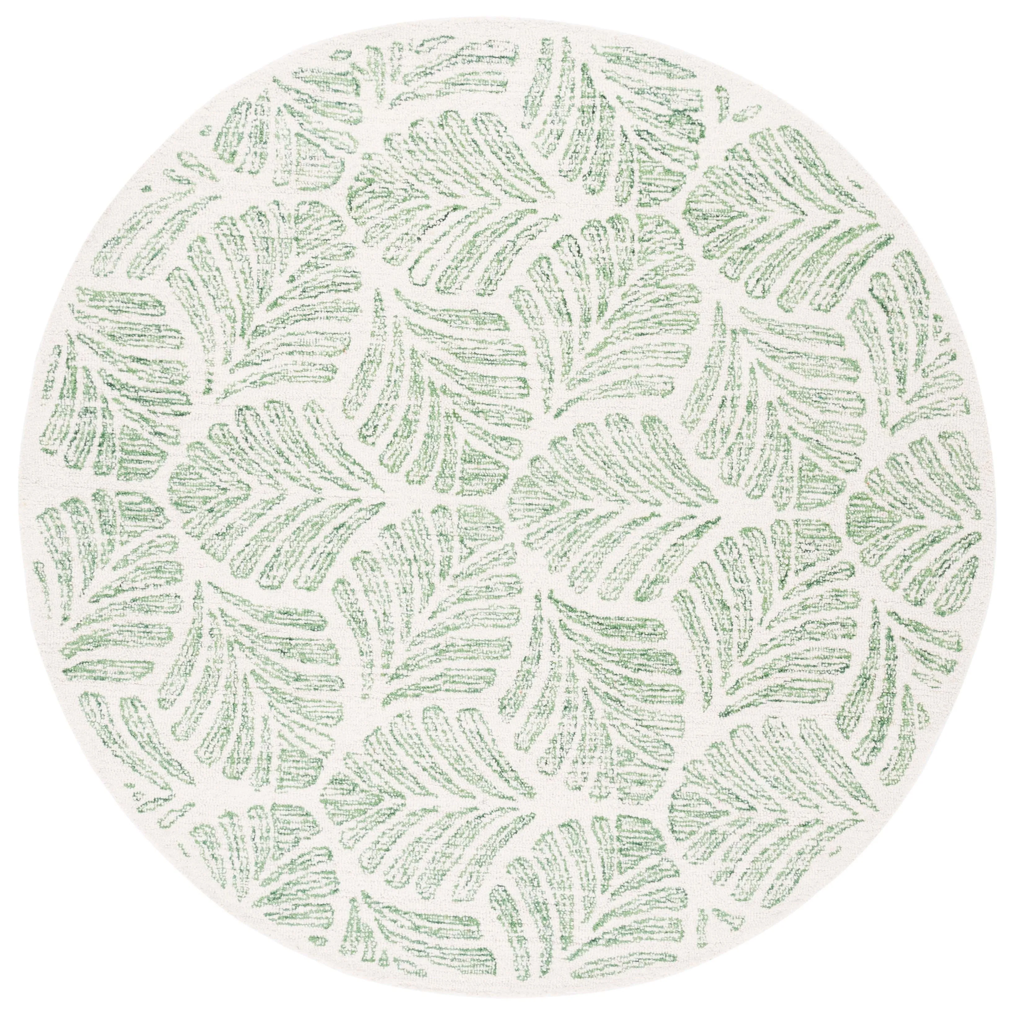 SAFAVIEH Handmade Jardin Sayde Botanical Wool Rug
