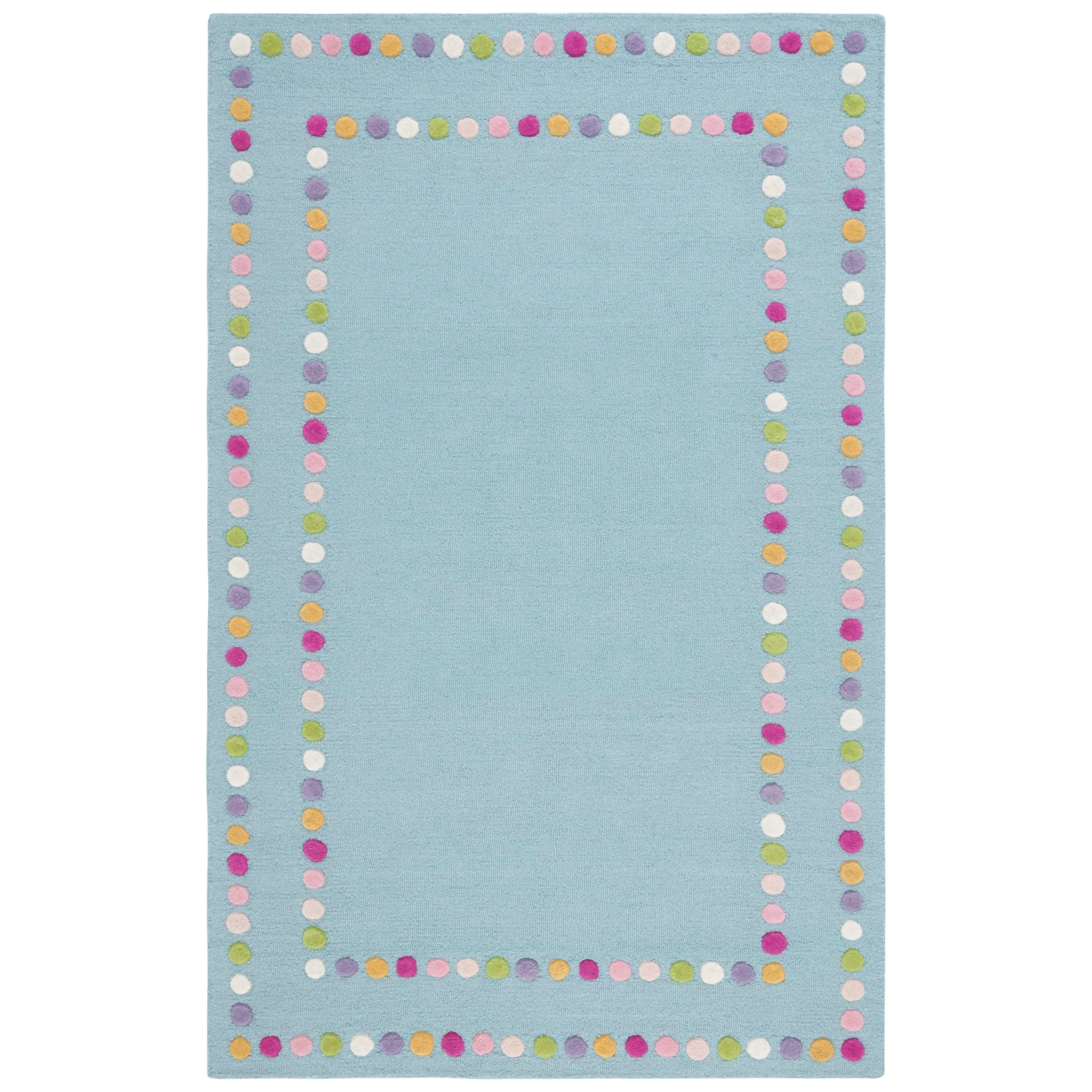 SAFAVIEH Handmade Kids Destini Dots Wool Rug