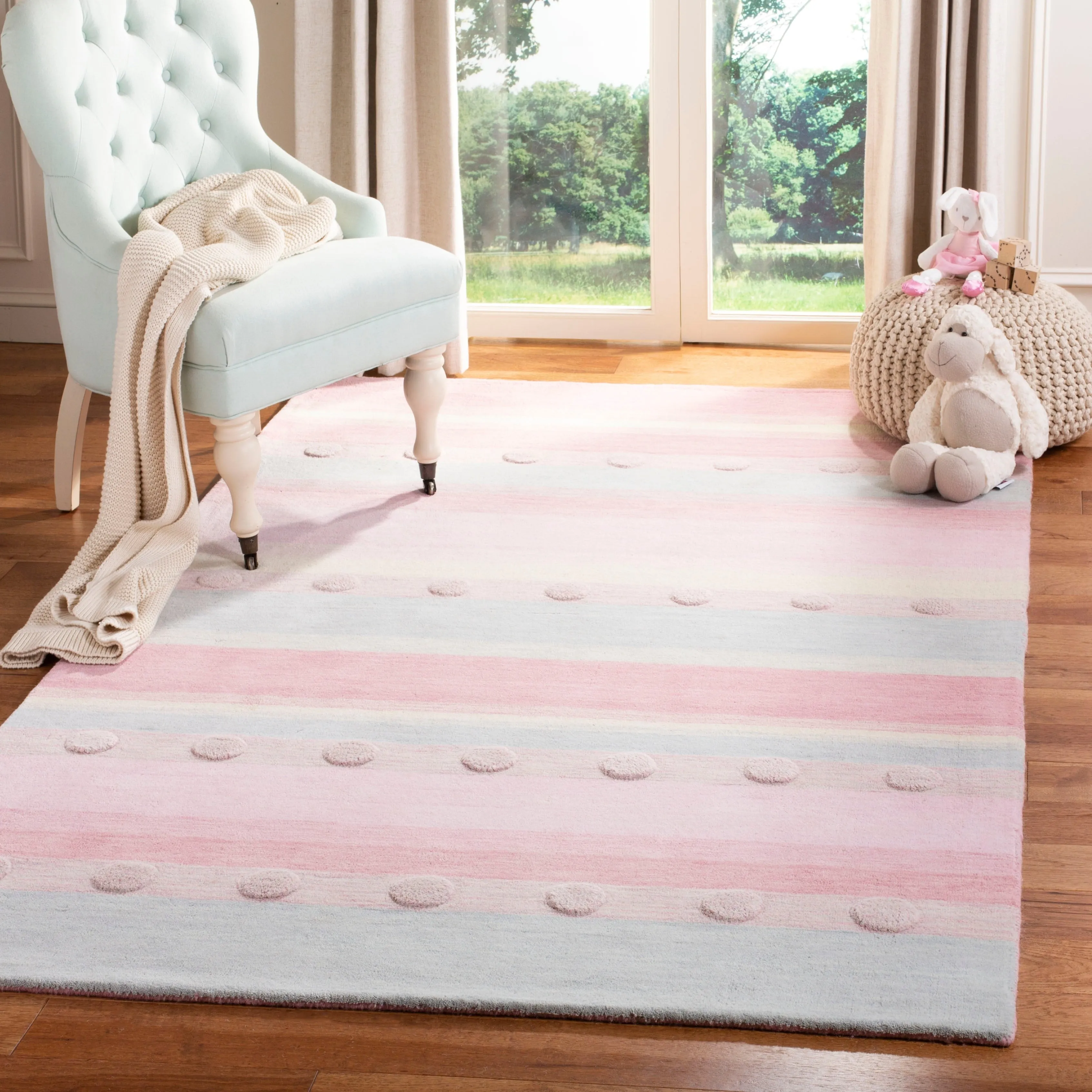 SAFAVIEH Handmade Kids Kayli Wool Rug