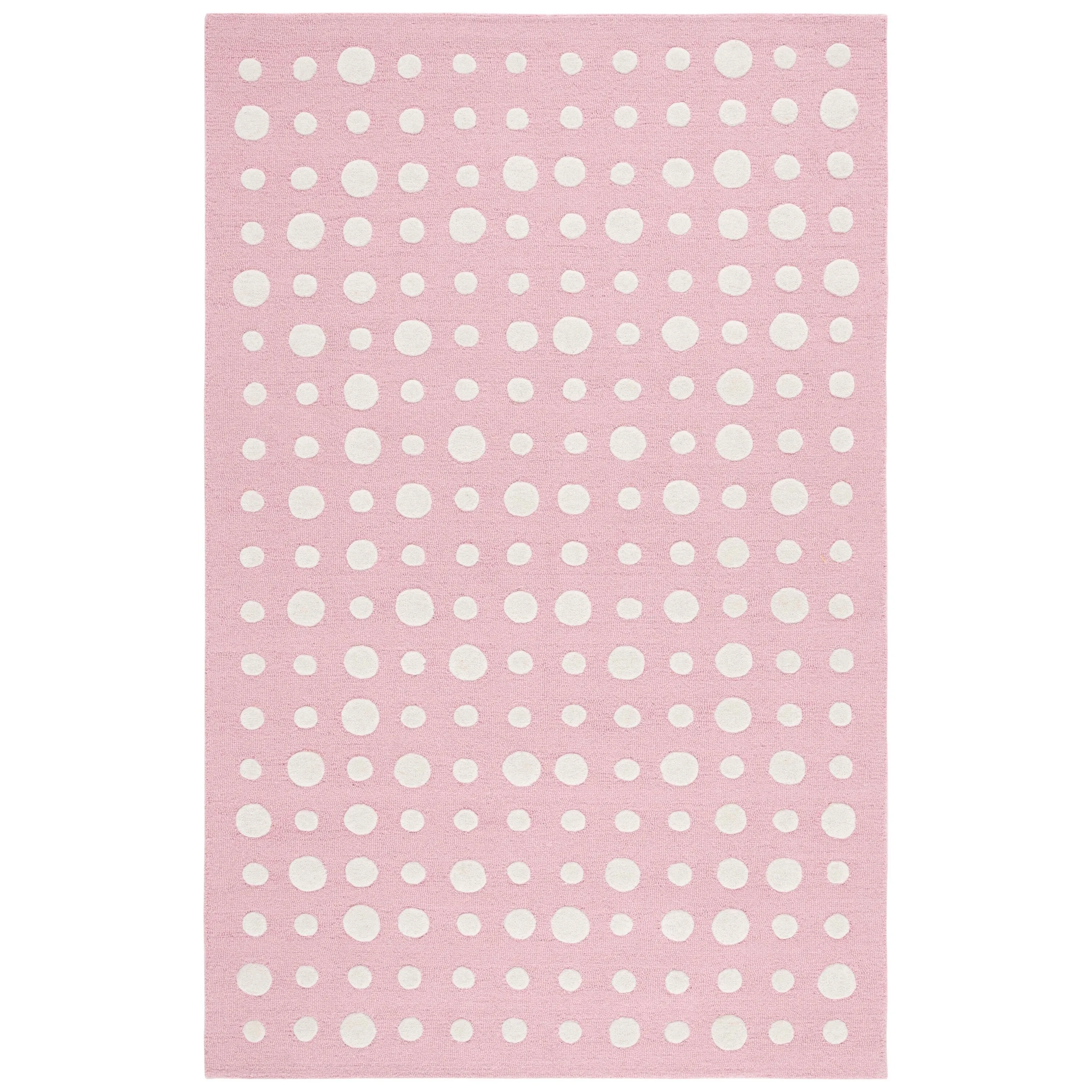 SAFAVIEH Handmade Kids Lexus Dots Wool Rug