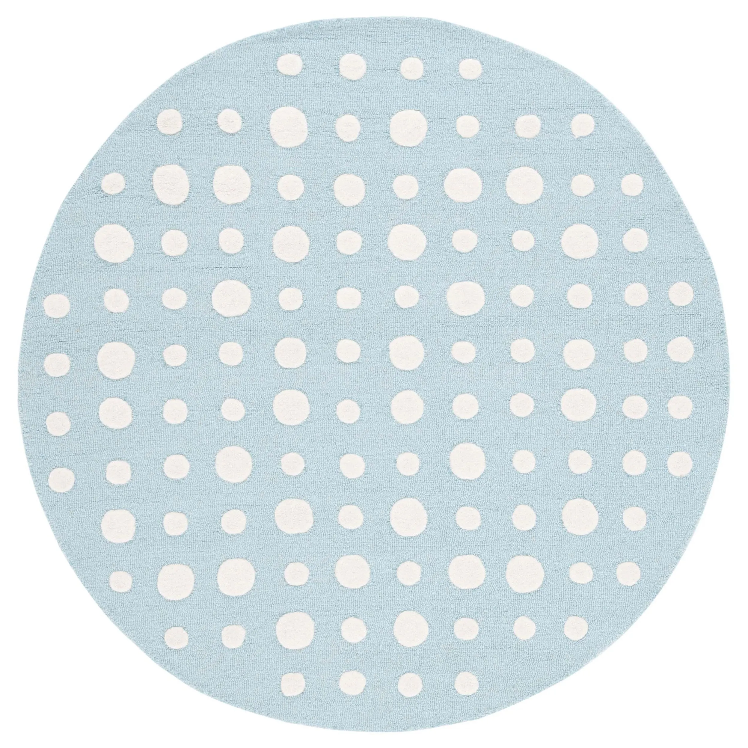 SAFAVIEH Handmade Kids Lexus Dots Wool Rug