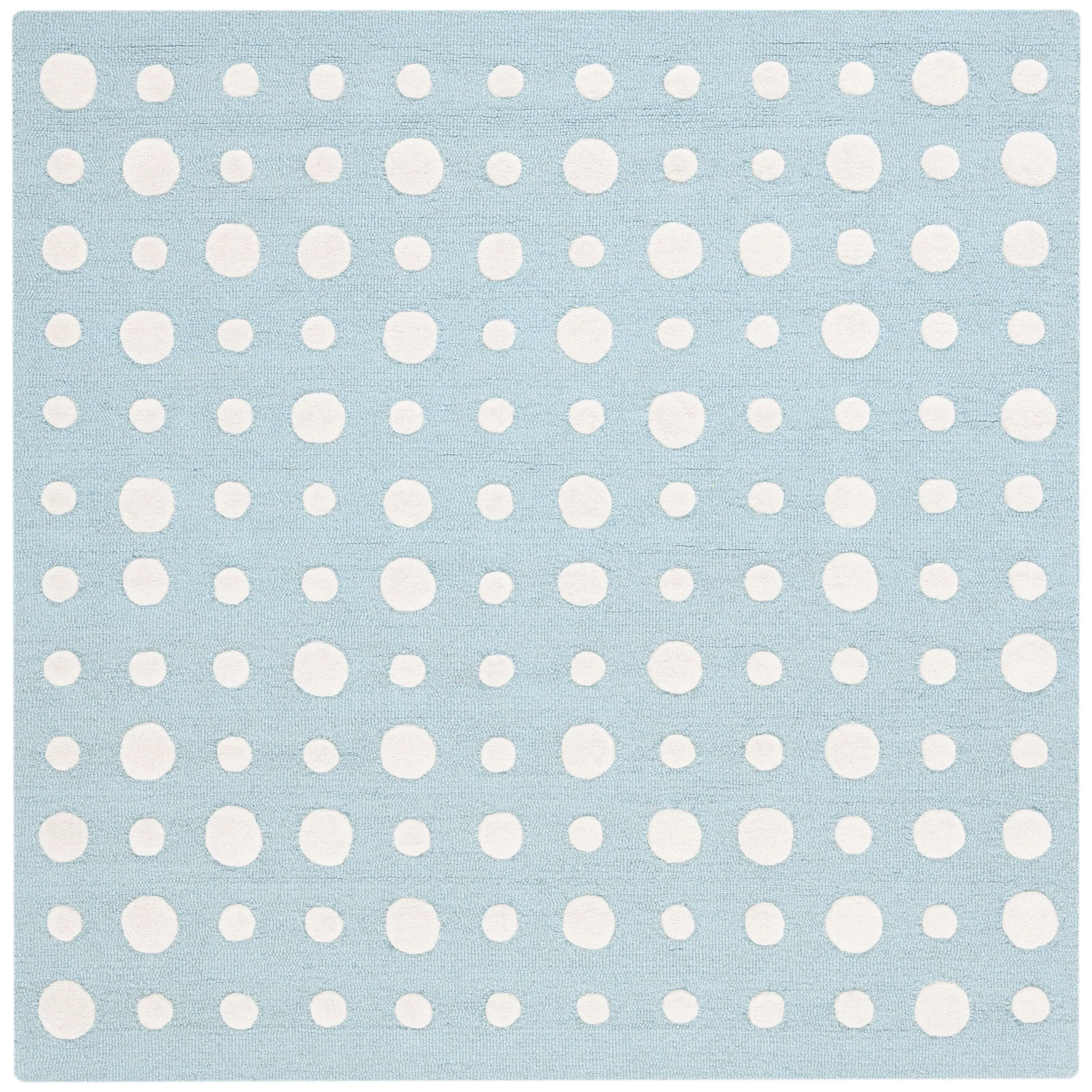 SAFAVIEH Handmade Kids Lexus Dots Wool Rug