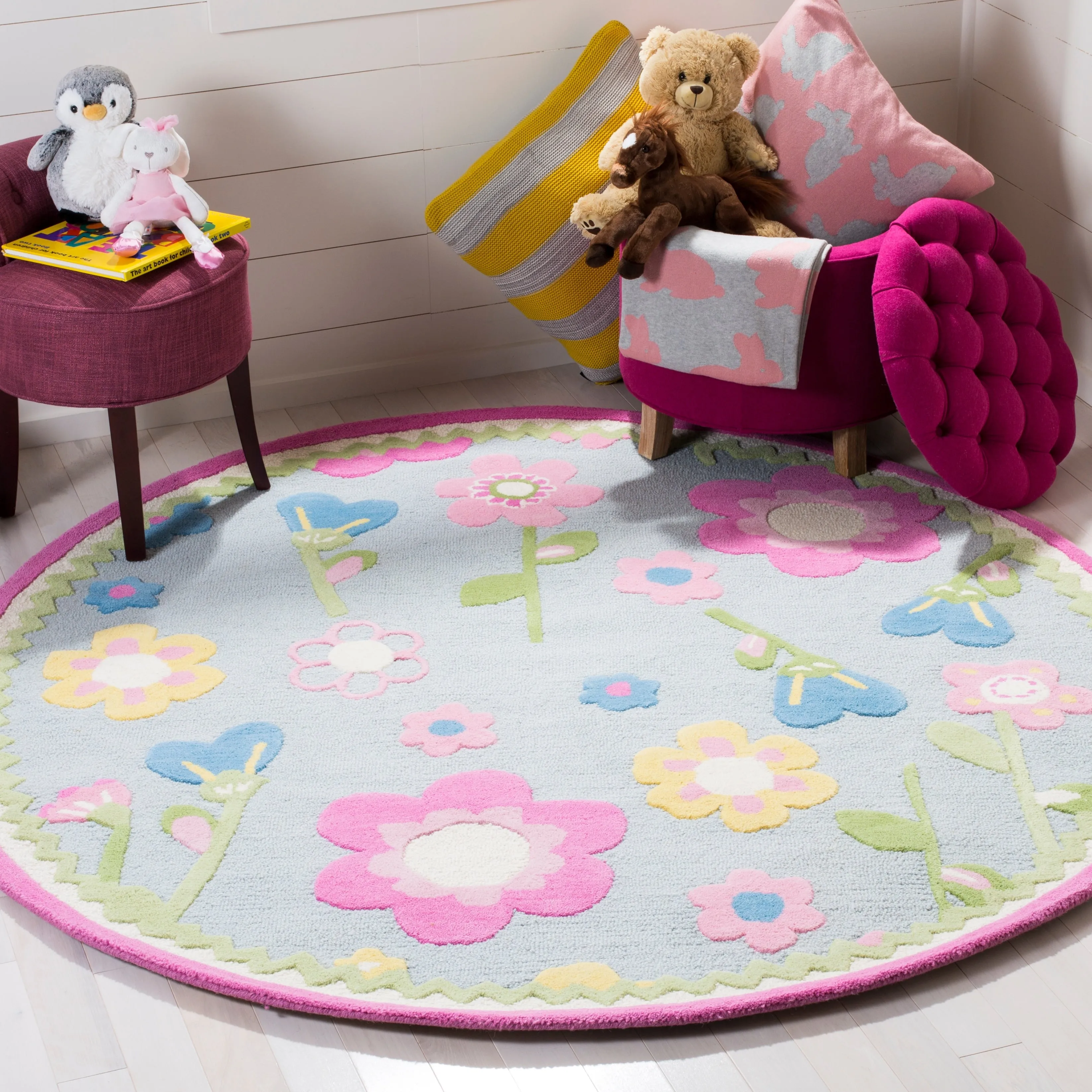 SAFAVIEH Handmade Kids Tatianna Wool Rug