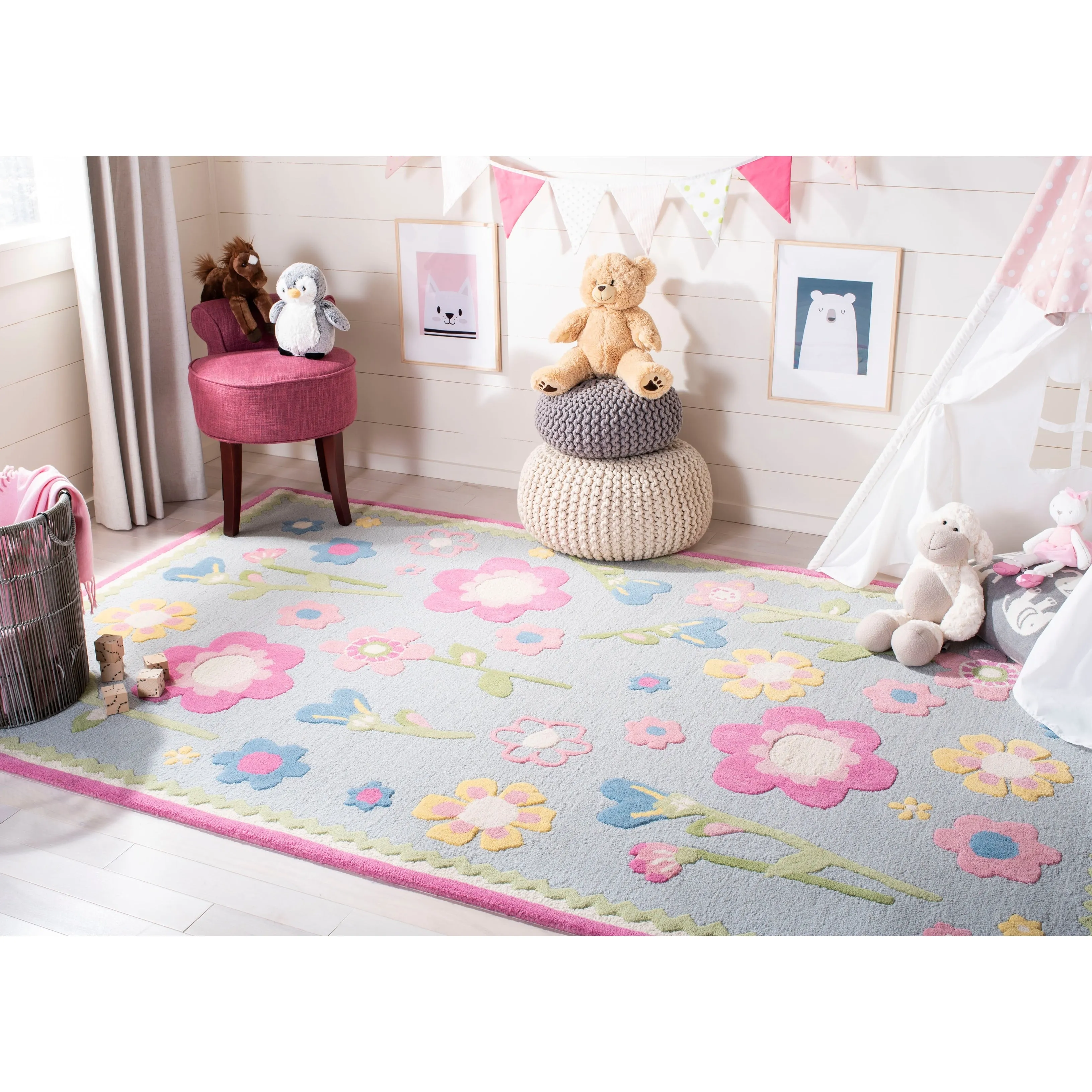 SAFAVIEH Handmade Kids Tatianna Wool Rug