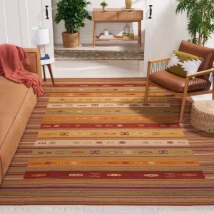 SAFAVIEH Handmade Kilim Nayely Mechteld Casual Tribal Wool Rug