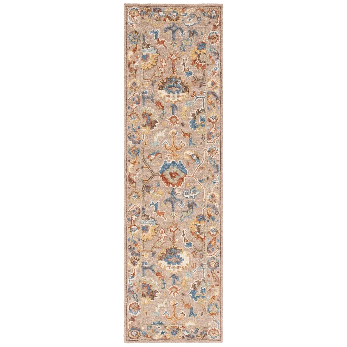 SAFAVIEH Handmade Metro Bratislava French Country Floral Wool Rug