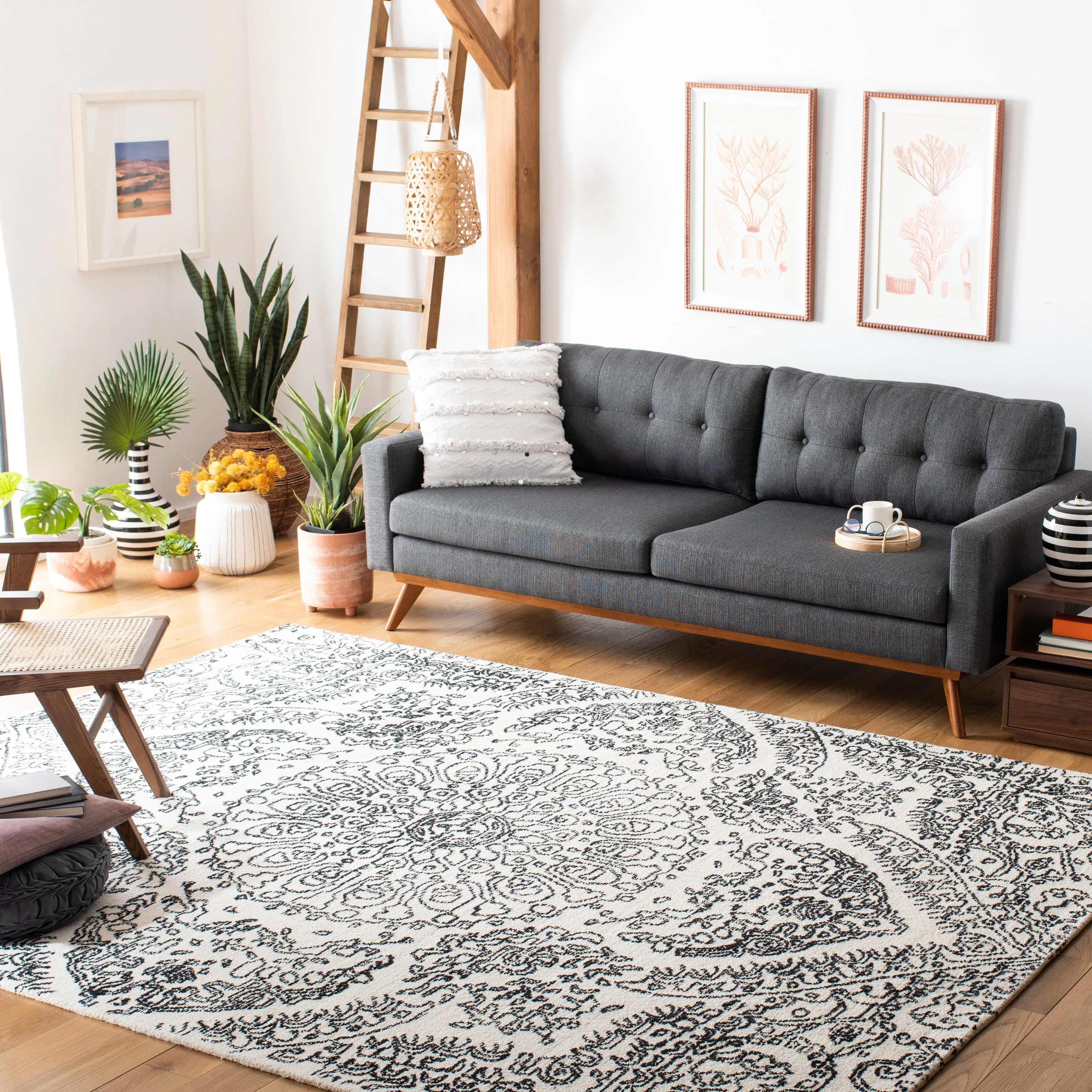 SAFAVIEH Handmade Metro Cyndee French Country Wool Rug