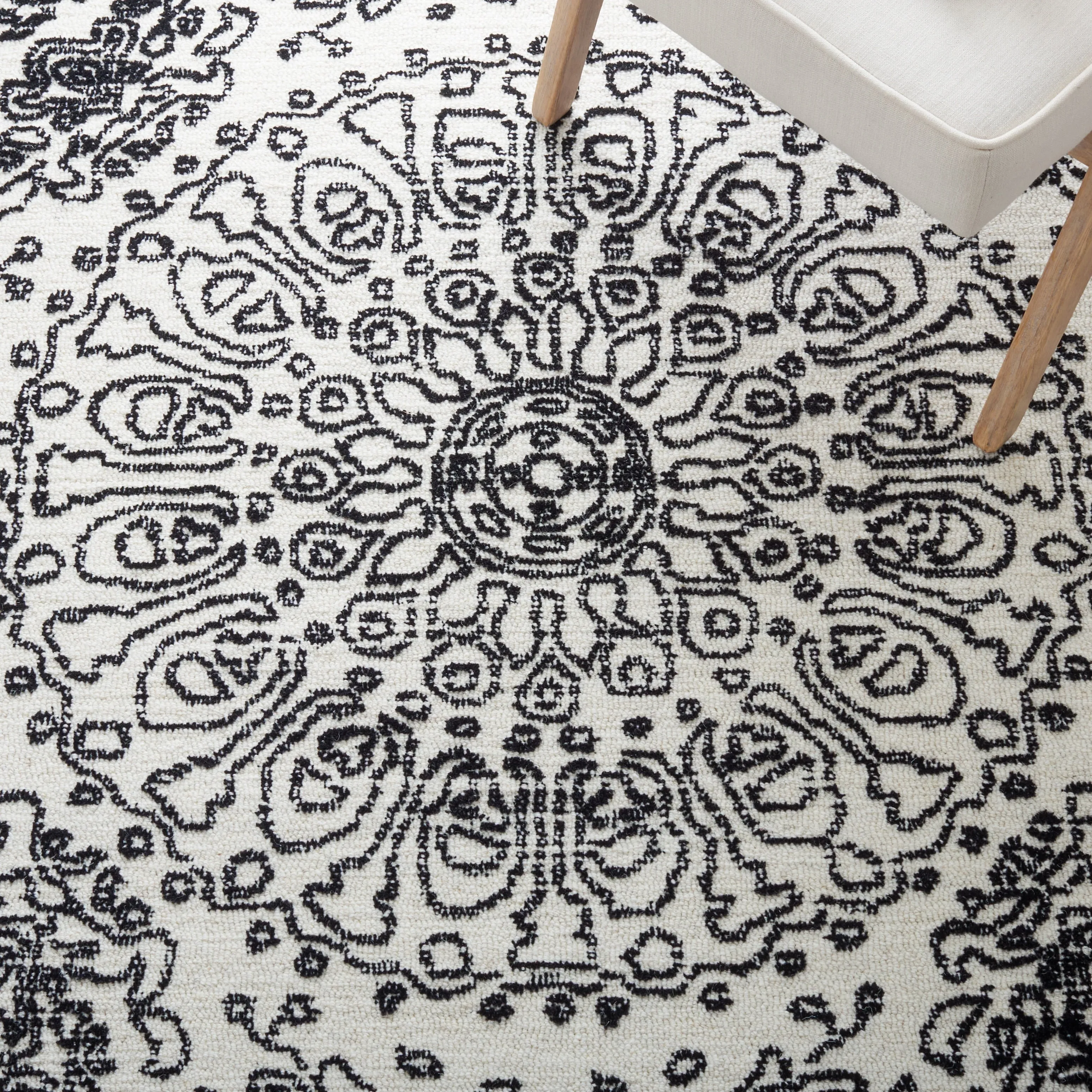 SAFAVIEH Handmade Metro Cyndee French Country Wool Rug