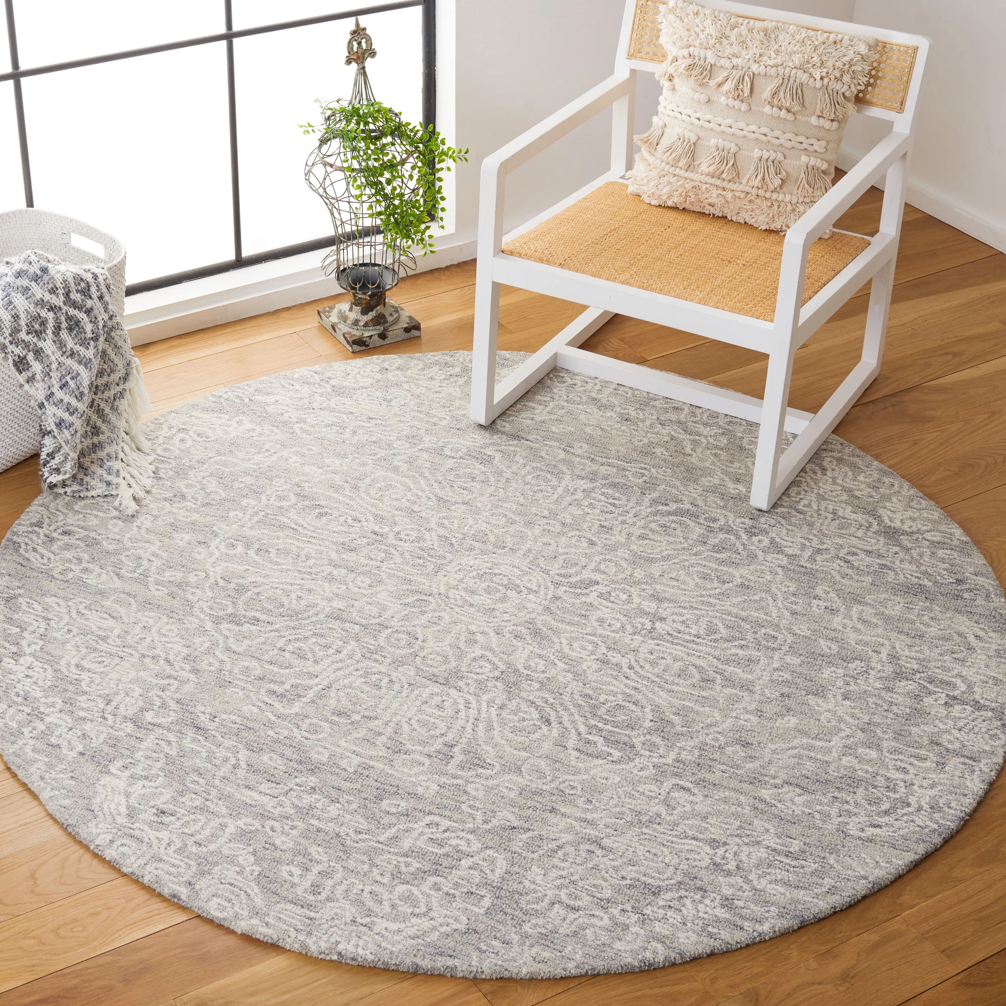 SAFAVIEH Handmade Metro Cyndee French Country Wool Rug