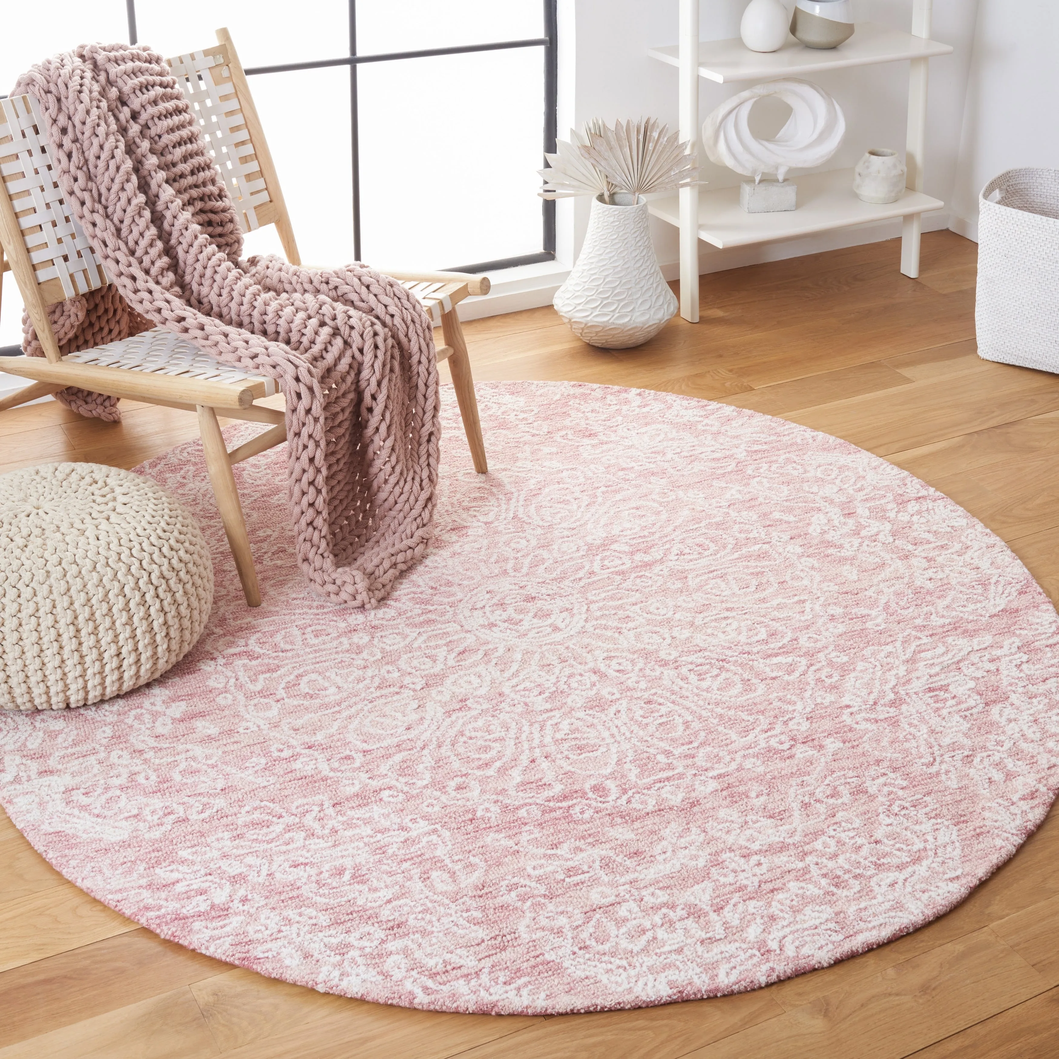 SAFAVIEH Handmade Metro Cyndee French Country Wool Rug