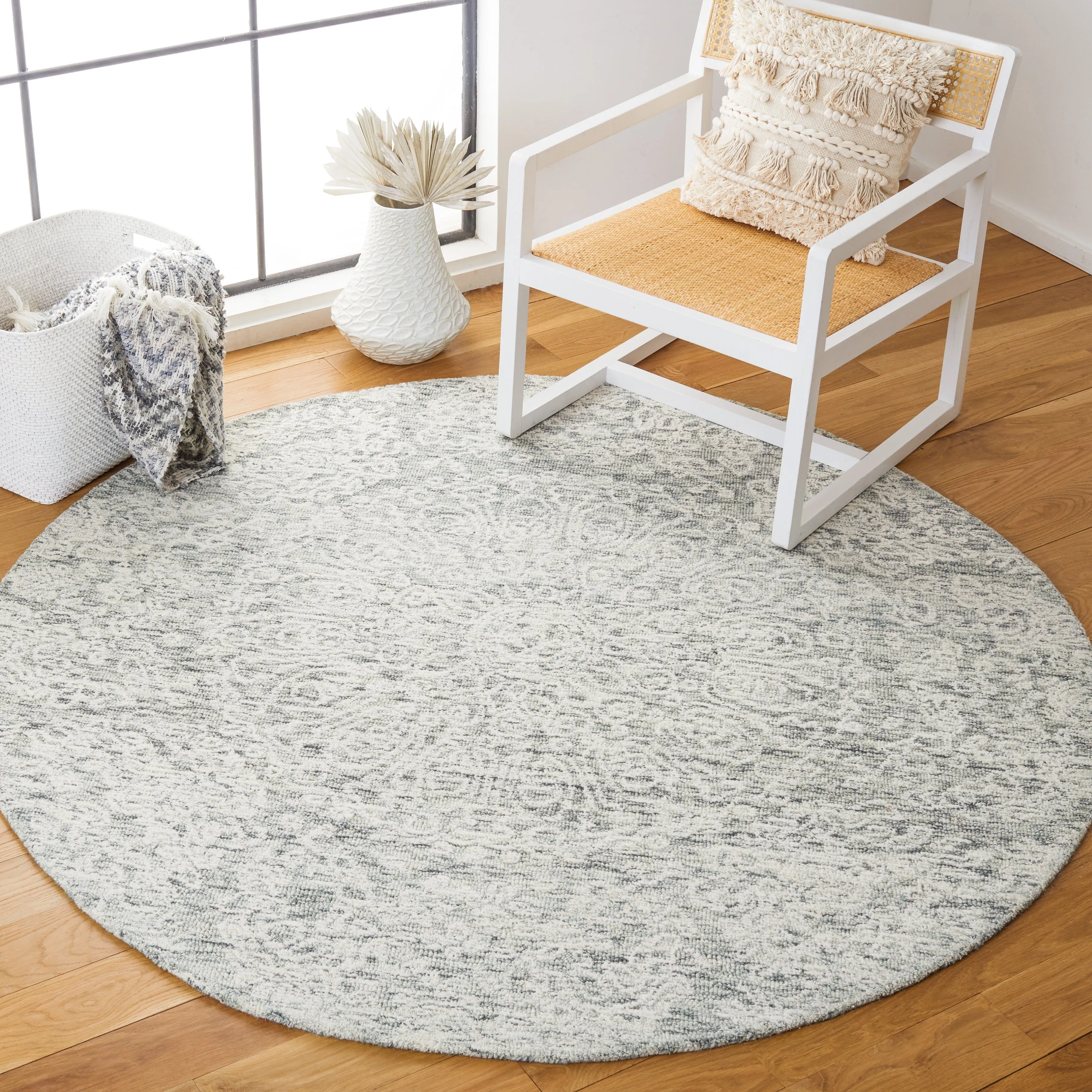 SAFAVIEH Handmade Metro Cyndee French Country Wool Rug