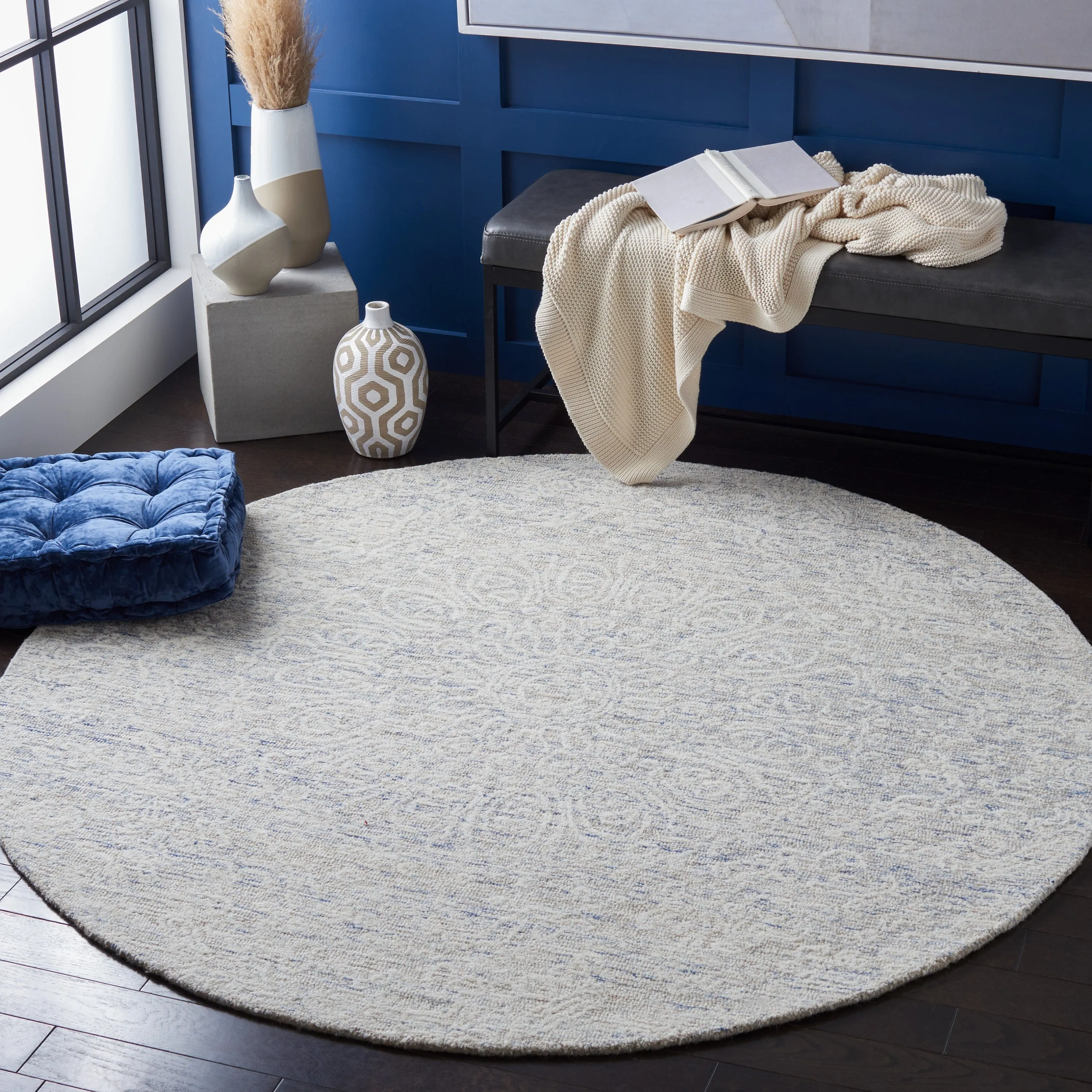 SAFAVIEH Handmade Metro Cyndee French Country Wool Rug