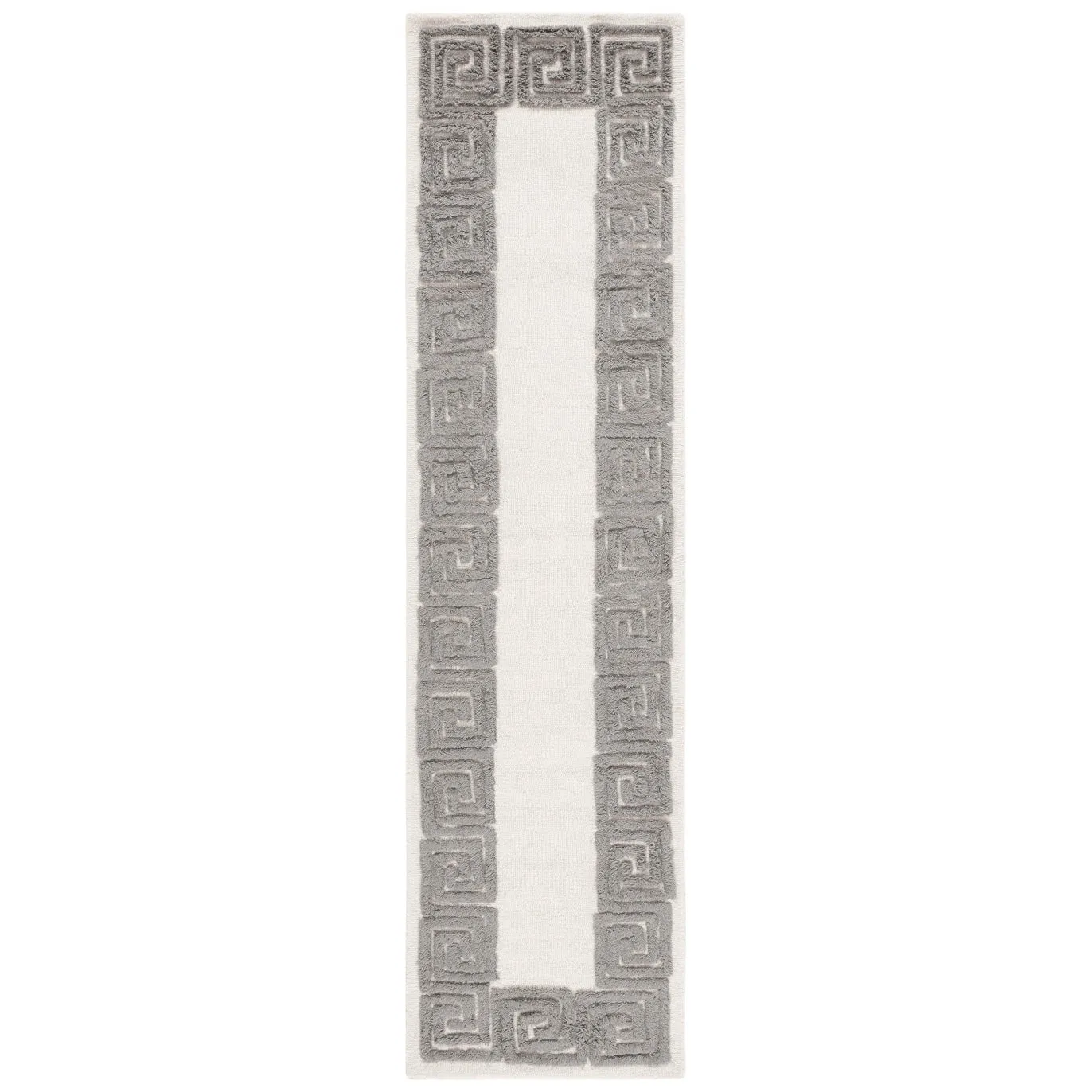 SAFAVIEH Handmade Metro Dream Greek Key Border Wool Rug
