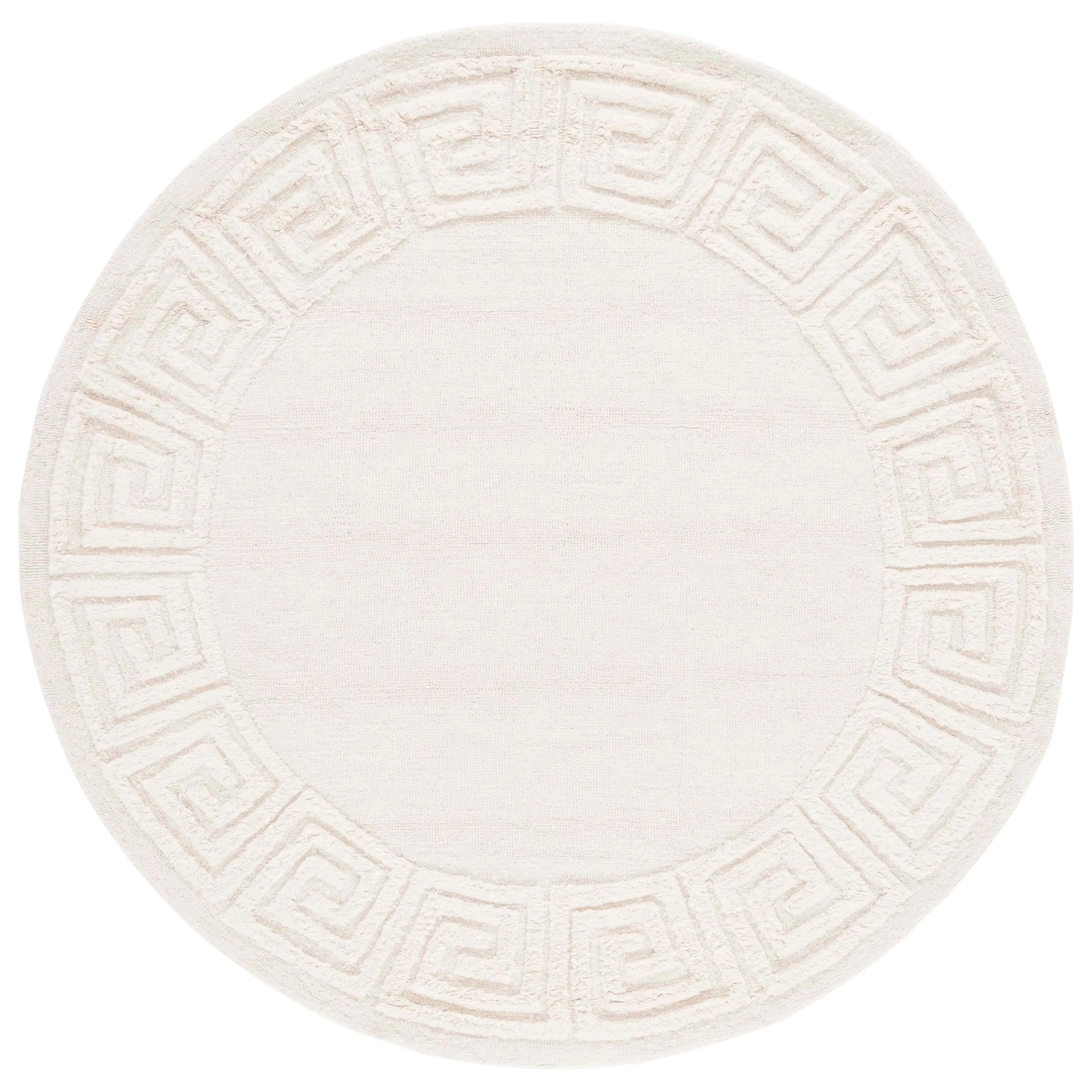 SAFAVIEH Handmade Metro Dream Greek Key Border Wool Rug